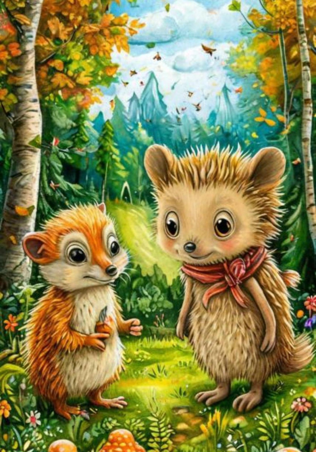 Обложка книги «Цветные струны. Обучающая сказка для детей от 7-12 лет»