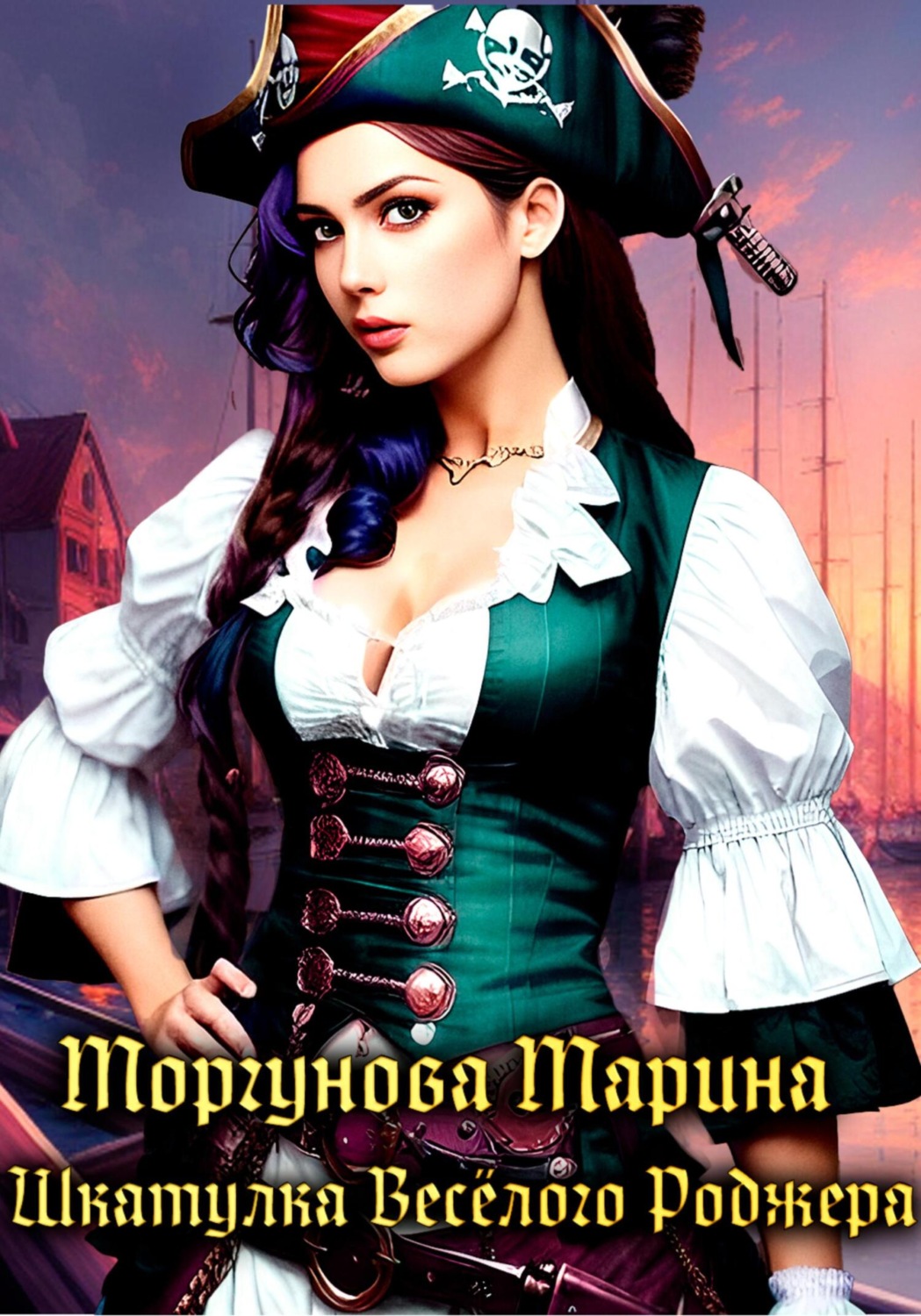Обложка книги «Шкатулка Весёлого Роджера»