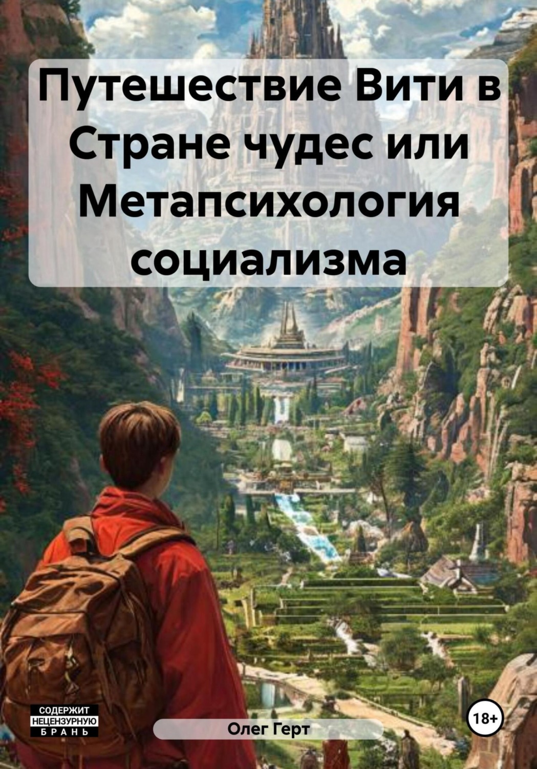 Обложка книги «Путешествие Вити в Стране чудес, или Метапсихология социализма»