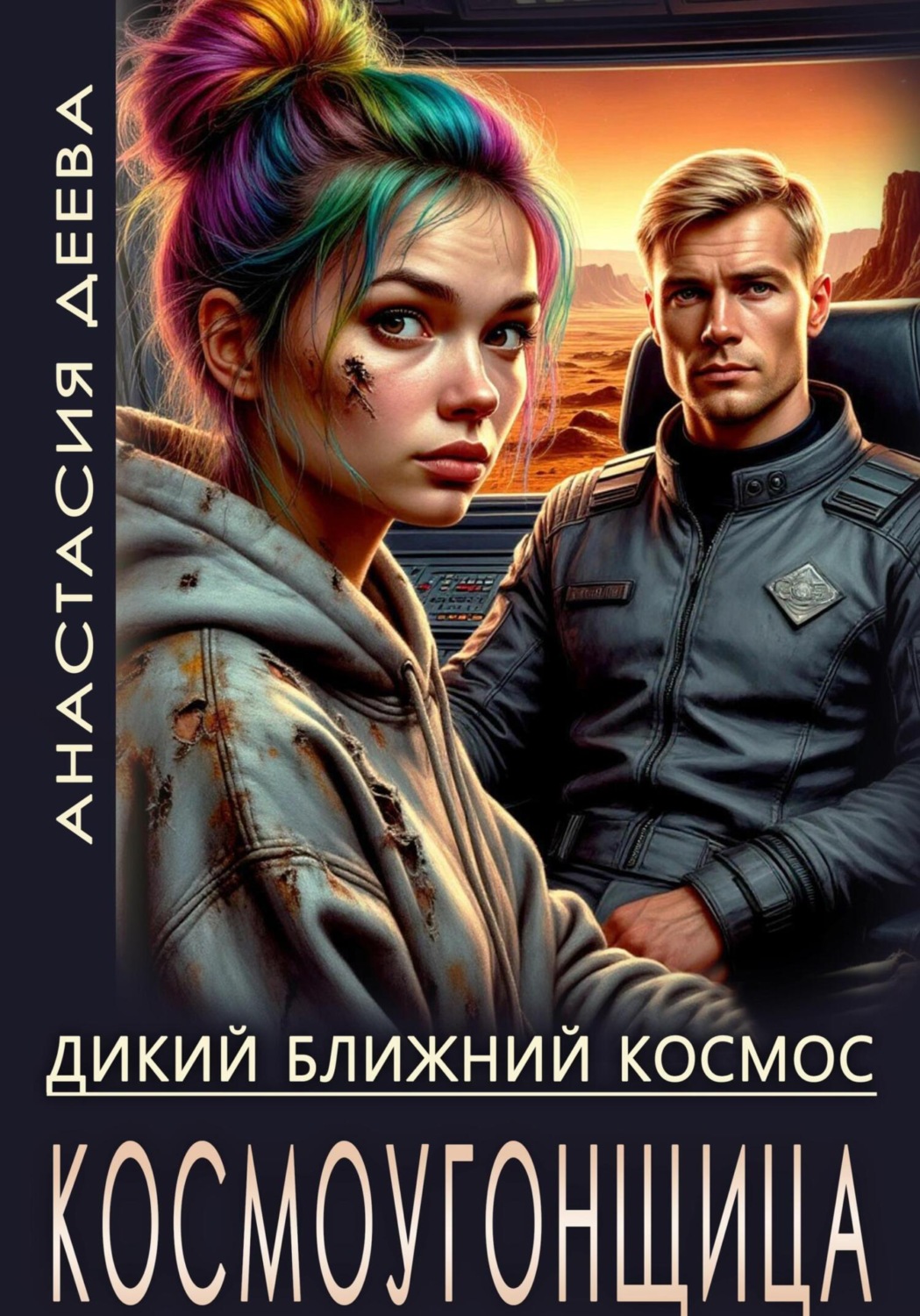 Обложка книги «Космоугонщица»
