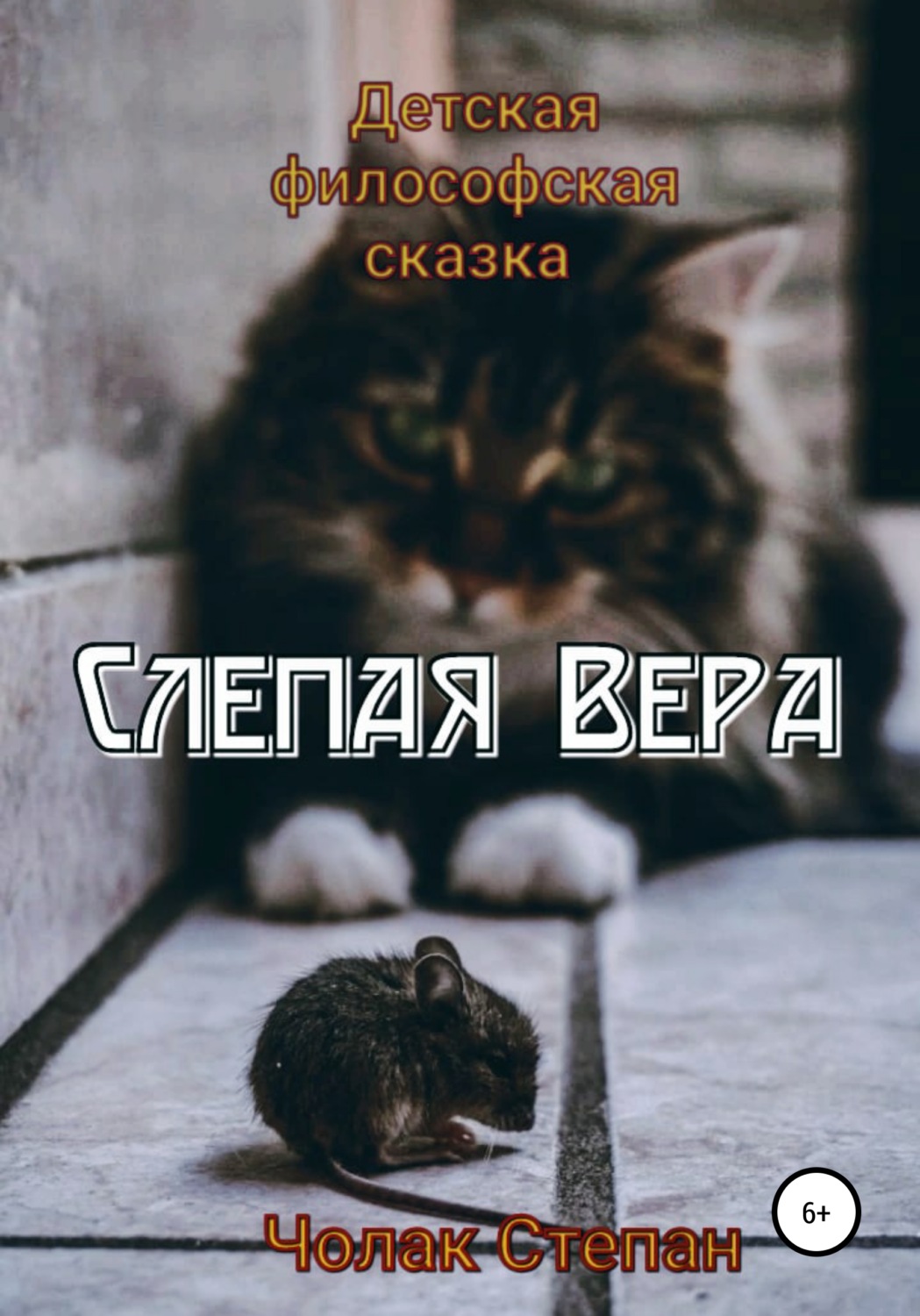 Обложка книги «Слепая Вера»