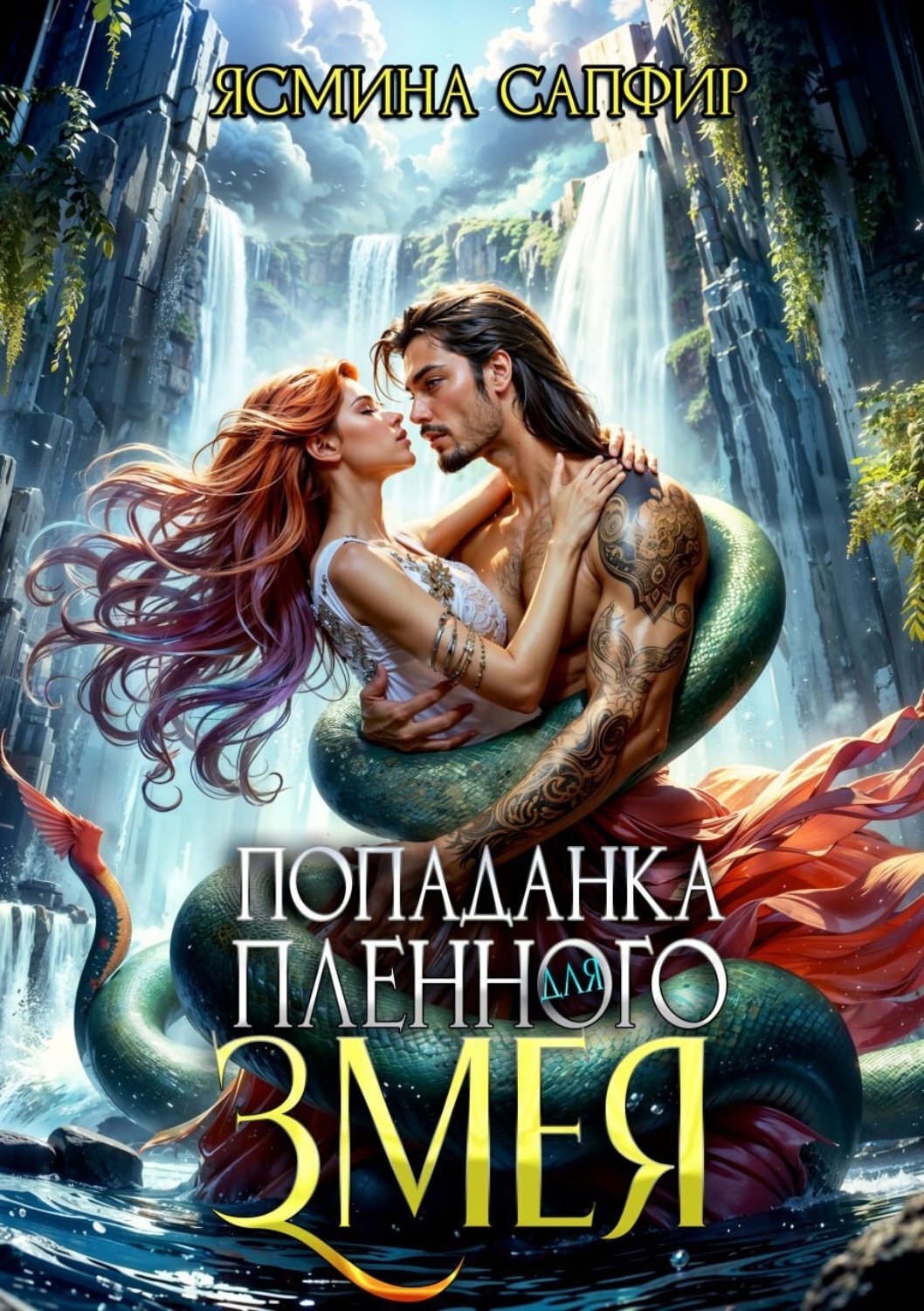 Обложка книги «Попаданка для пленного змея»