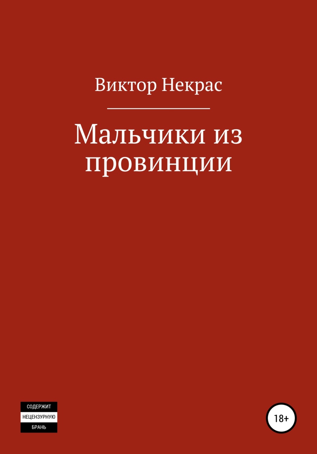 Обложка книги «Мальчики из провинции»