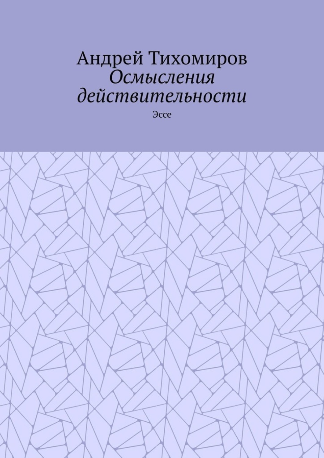 Обложка книги «Осмысления действительности. Эссе»