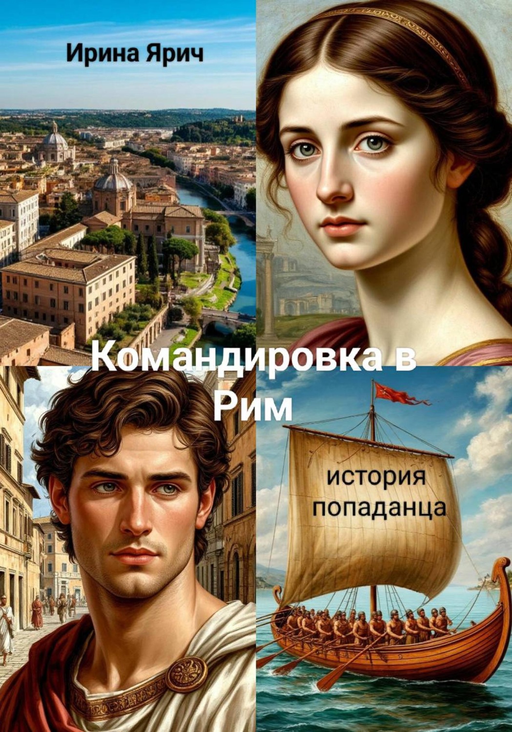 Обложка книги «Командировка в Рим»
