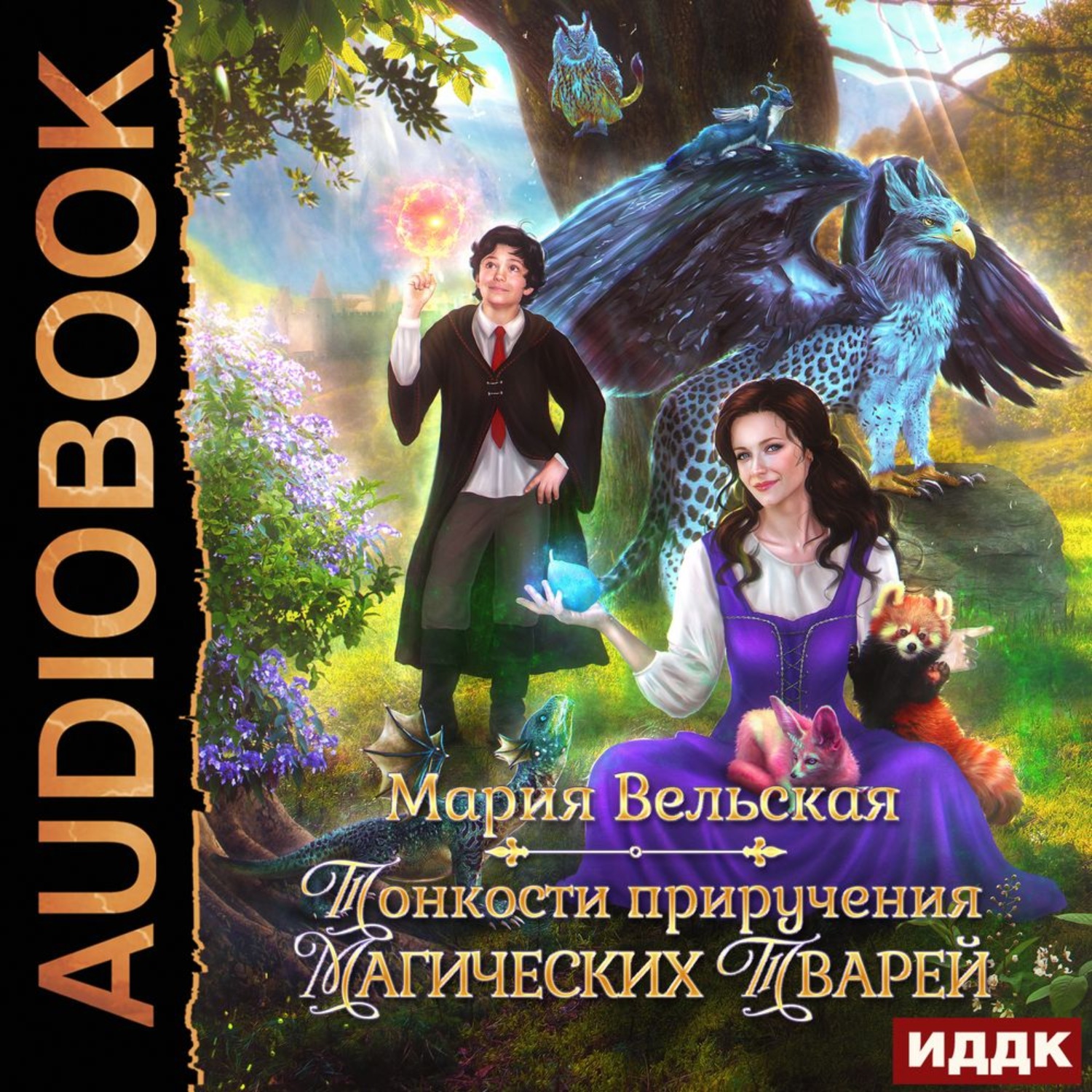 Обложка книги «Тонкости приручения магических тварей»