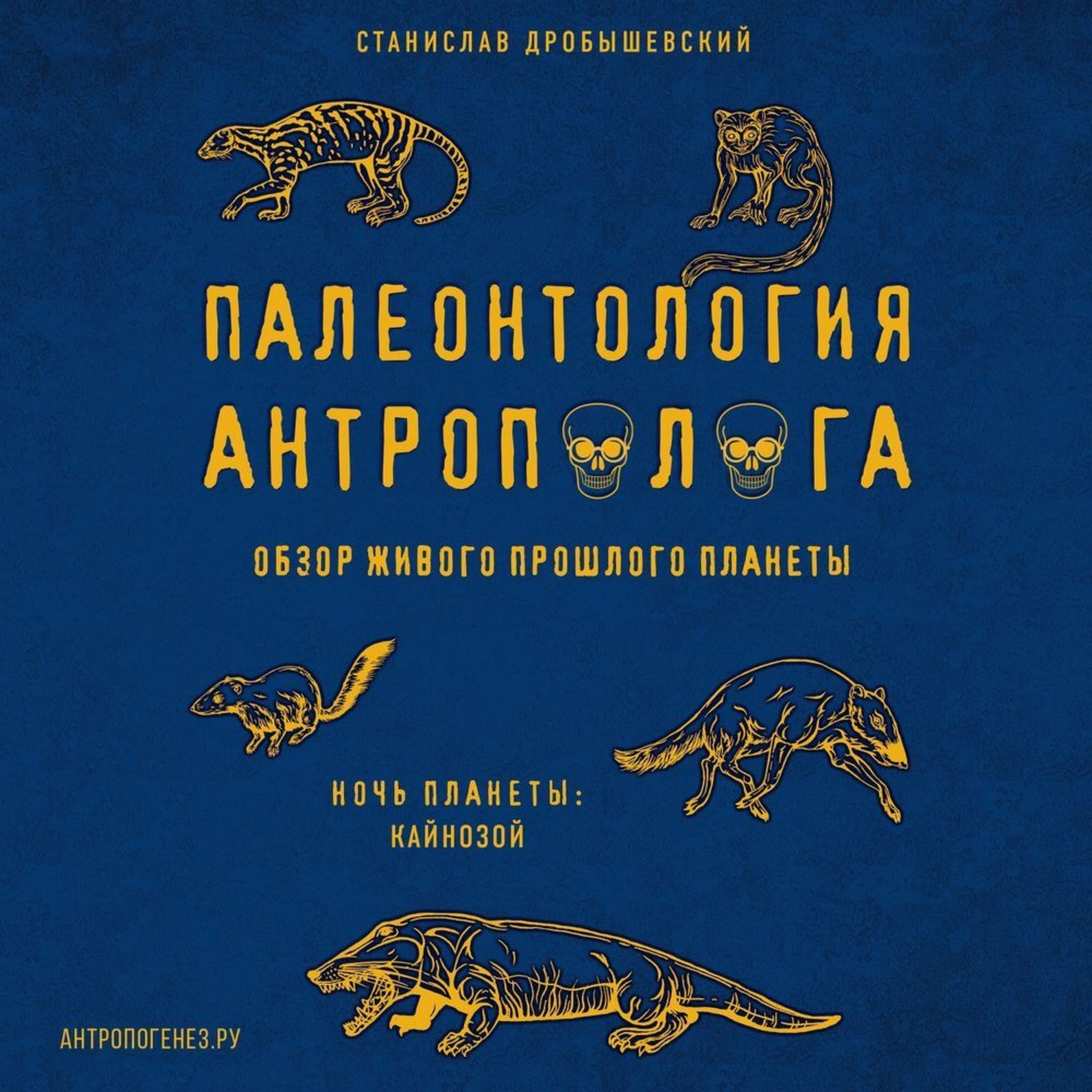 Обложка книги «Палеонтология антрополога. Том 3. Кайнозой»