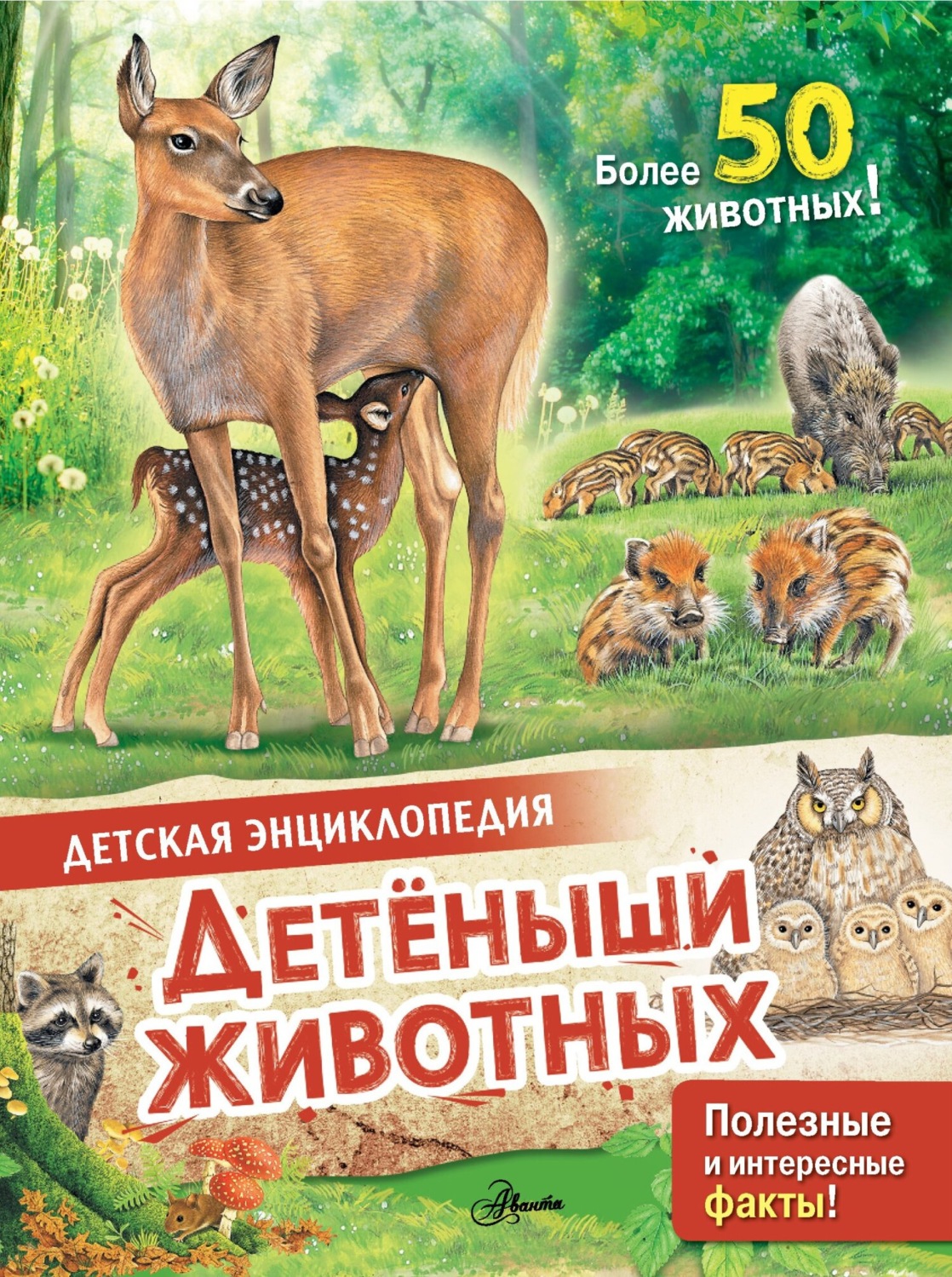 Обложка книги «Детеныши животных»