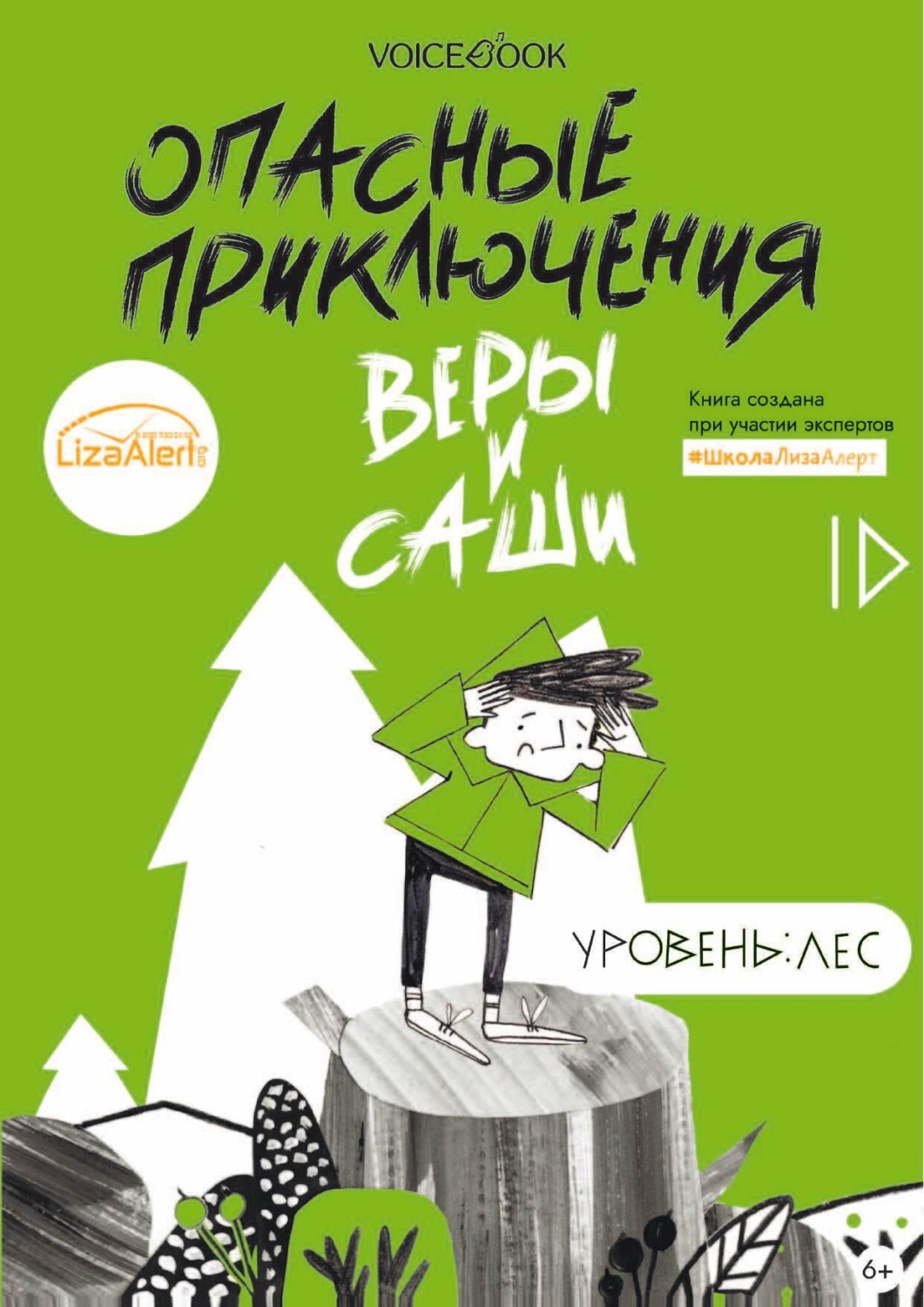 Обложка книги «Опасные приключения Веры и Саши. Уровень: Лес»