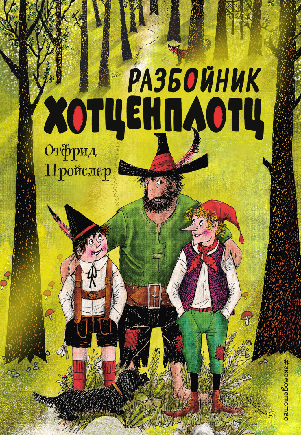 Обложка книги «Разбойник Хотценплотц»