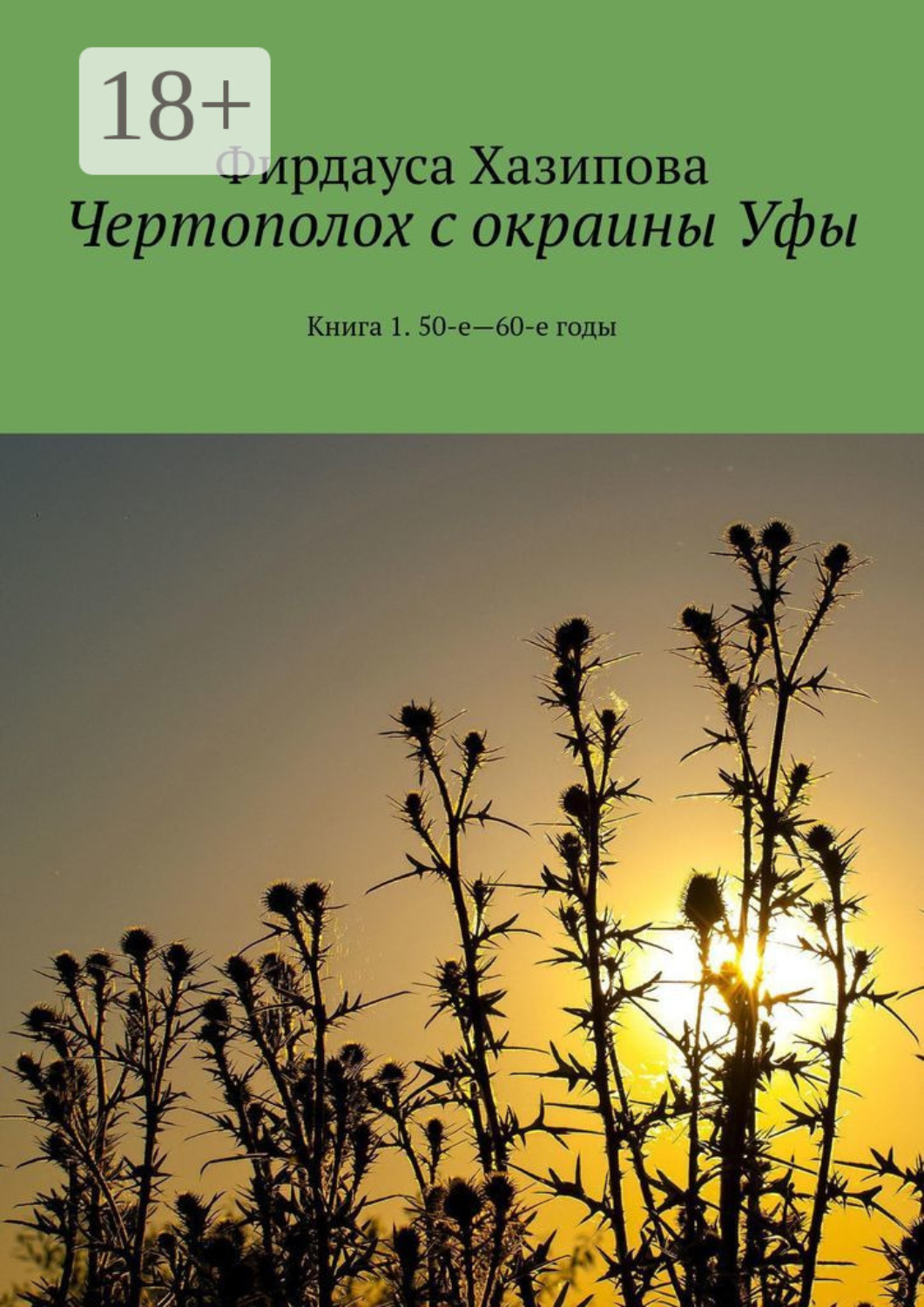 Обложка книги «Чертополох с окраины Уфы. Книга 1. 50-е—60-е годы»
