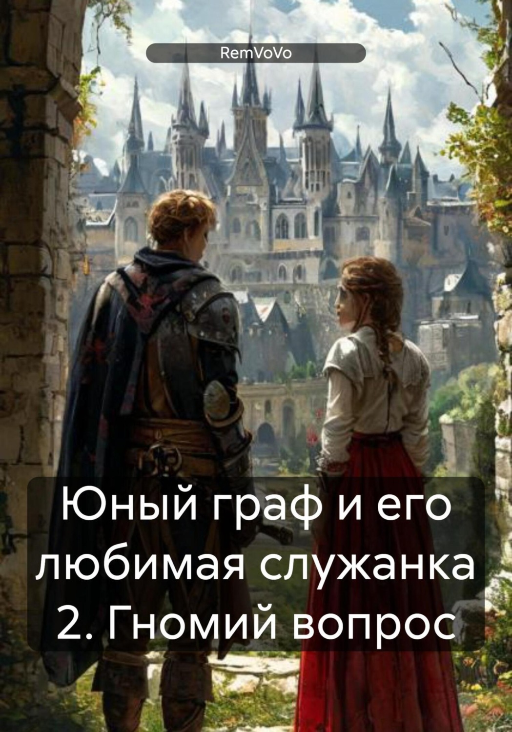 Обложка книги «Юный граф и его любимая служанка 2. Гномий вопрос»