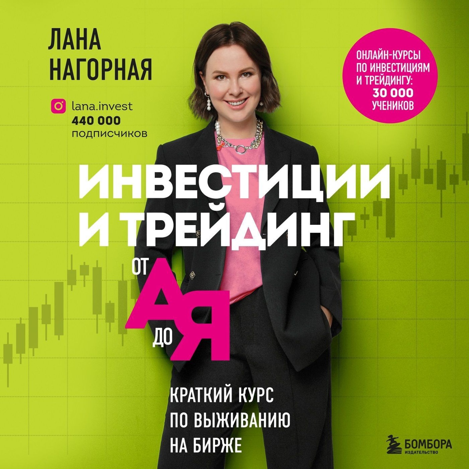 Обложка книги «Инвестиции и трейдинг от А до Я. Краткий курс по выживанию на бирже»