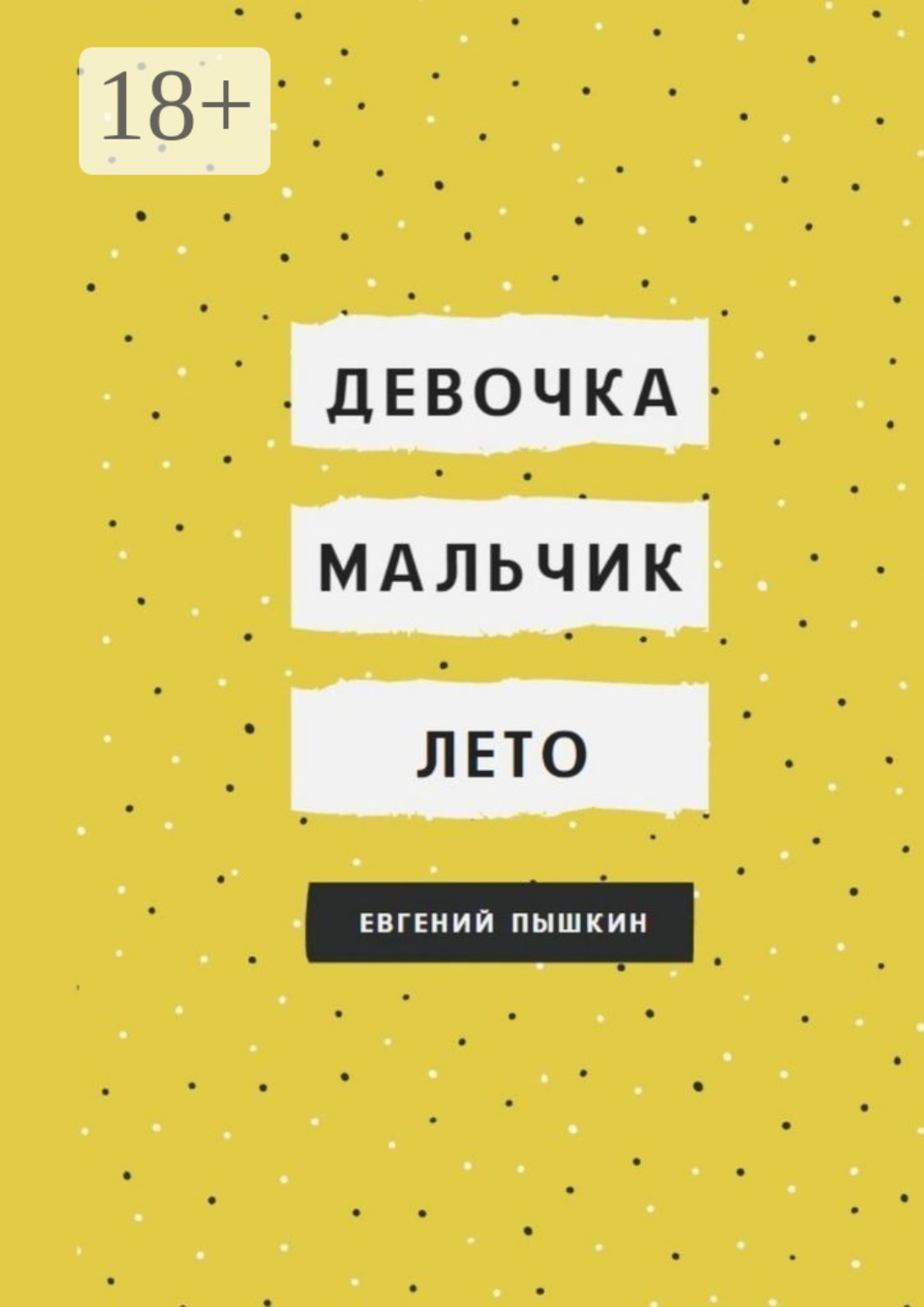 Обложка книги «Девочка, мальчик, лето»