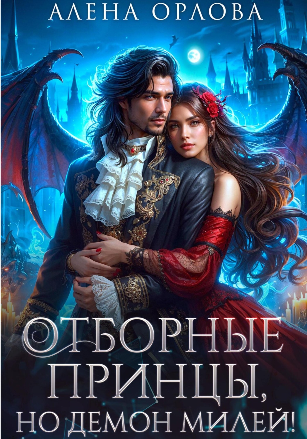Обложка книги «Отборные принцы, но демон милей!»