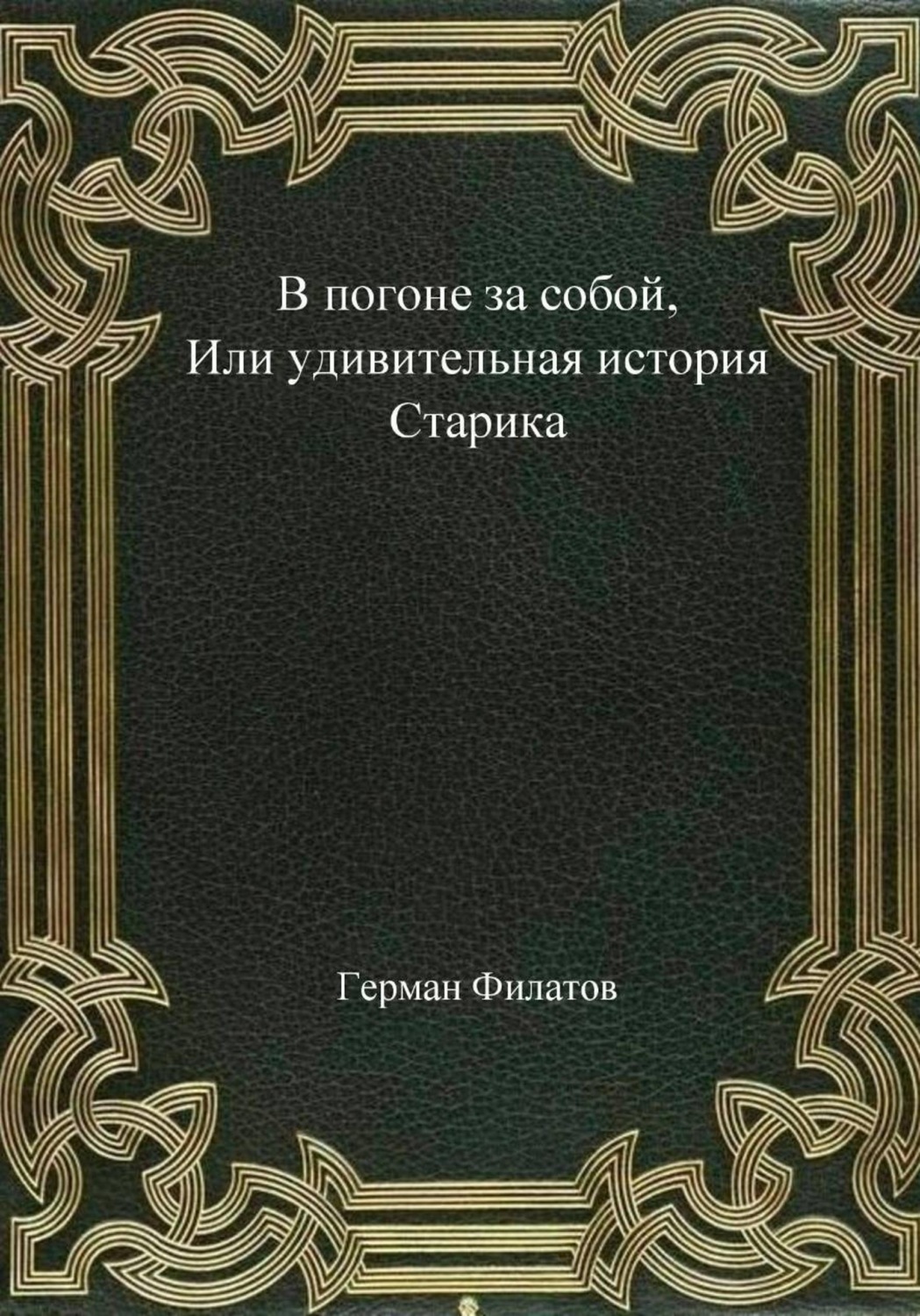 Обложка книги «В погоне за собой, или Удивительная история Старика»
