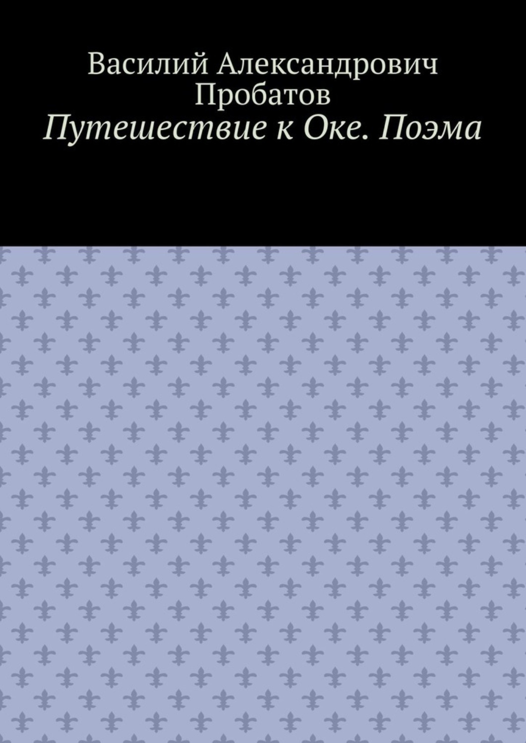 Обложка книги «Путешествие к Оке. Поэма»