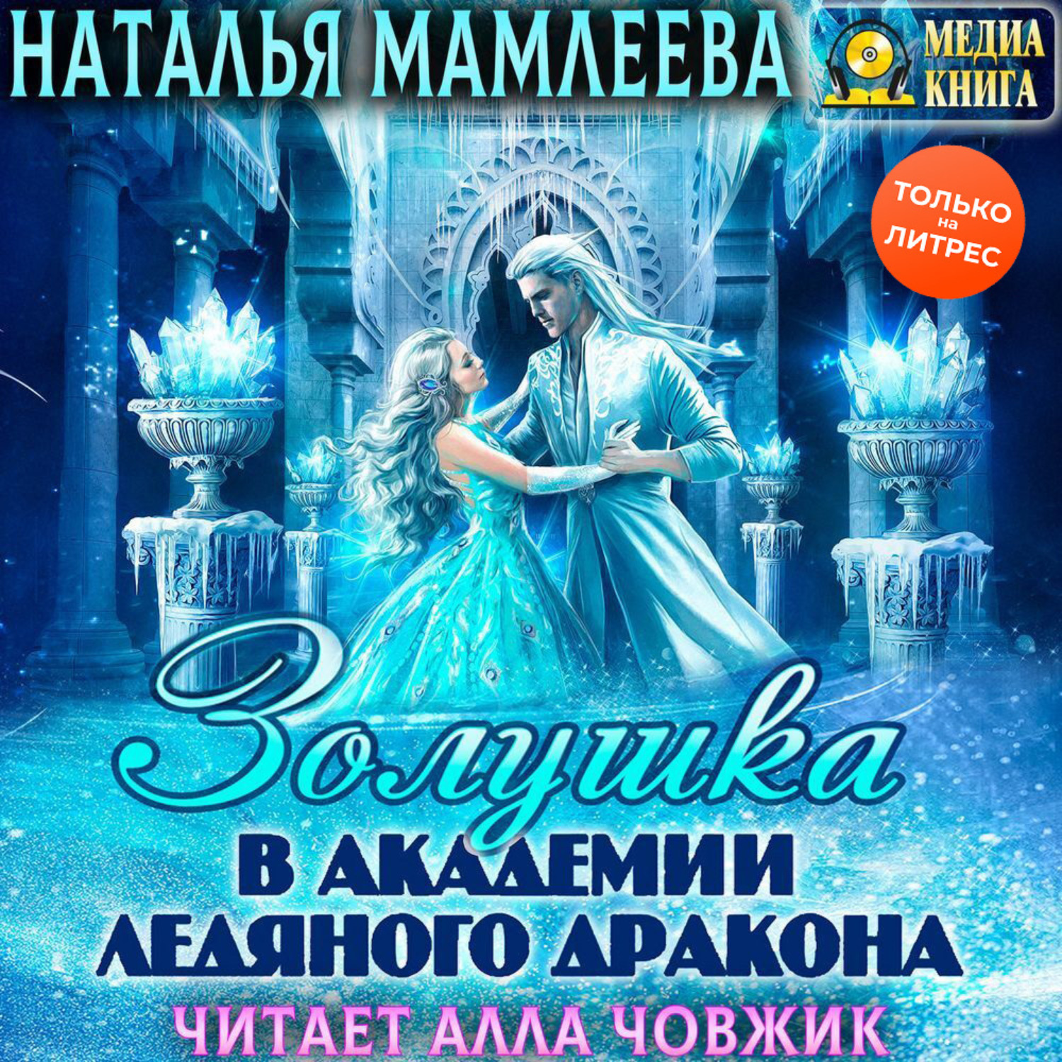 Обложка книги «Золушка в академии Ледяного дракона»