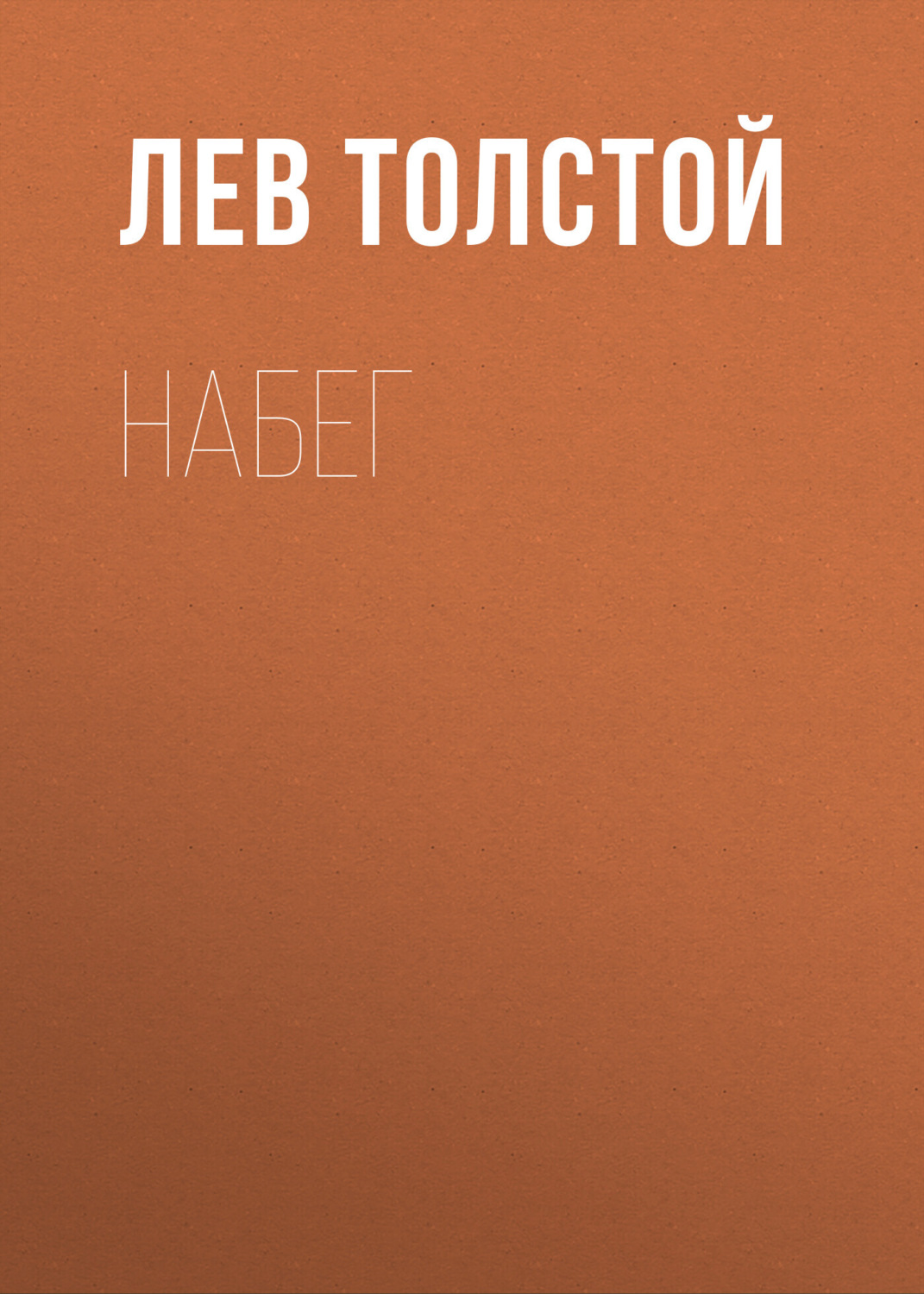 Обложка книги «Набег»