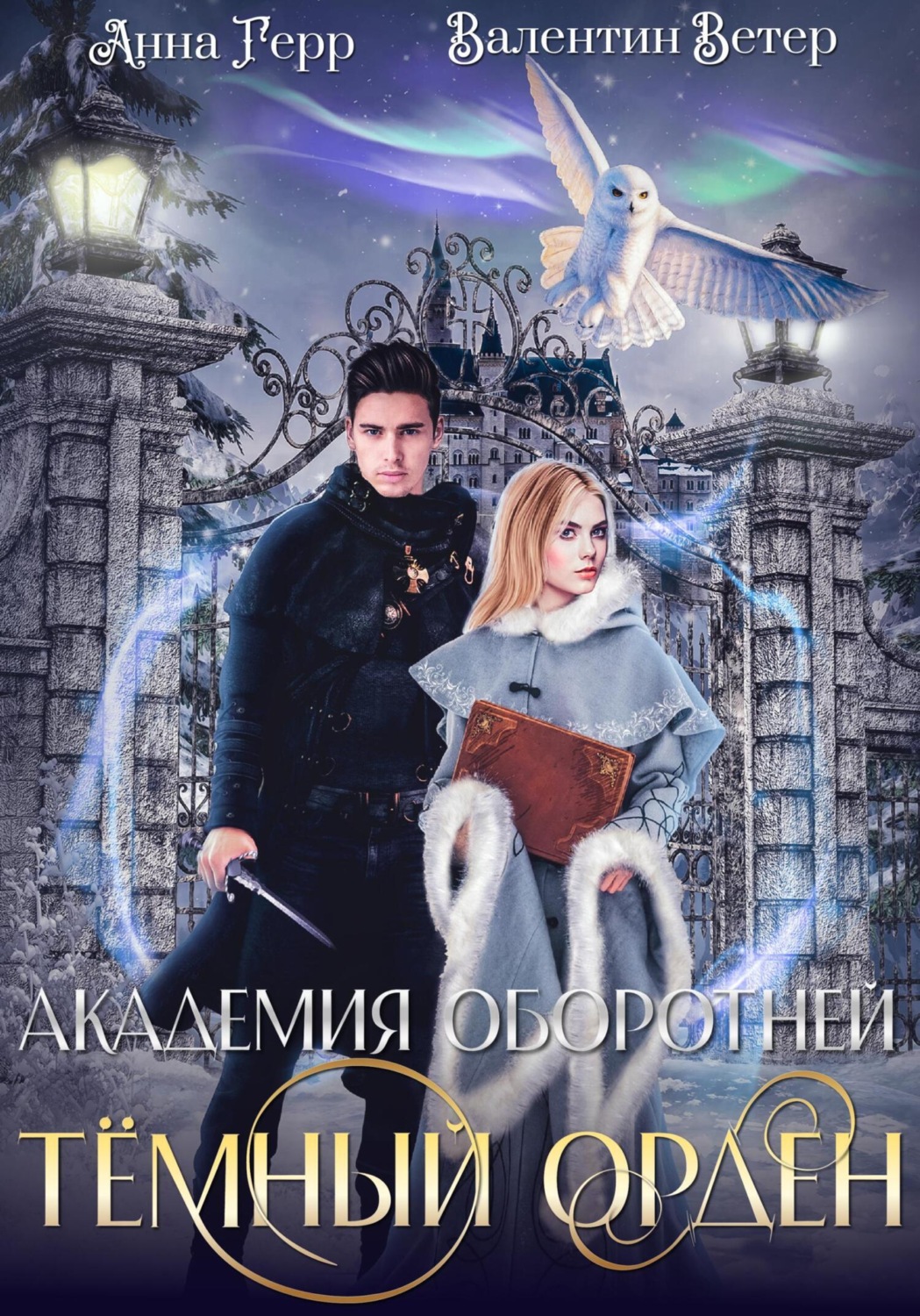 Обложка книги «Академия оборотней. Тёмный орден»