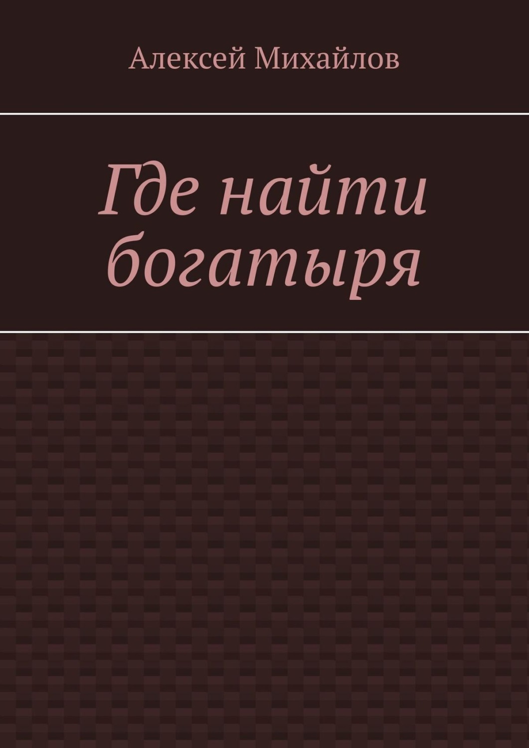 Обложка книги «Где найти богатыря»