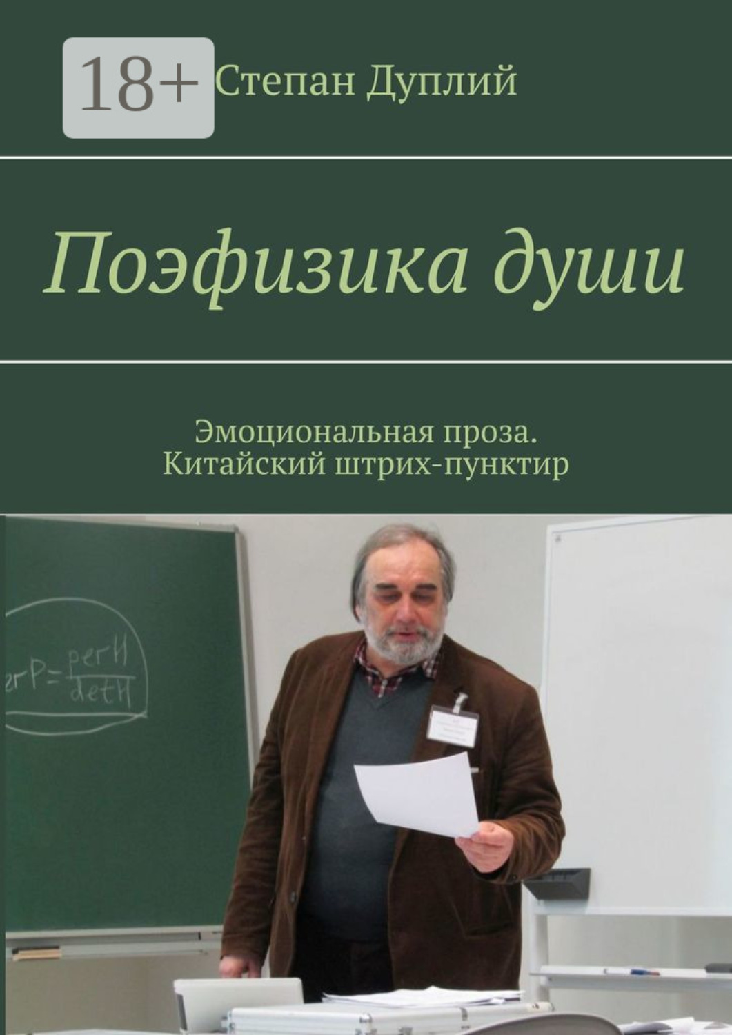 Обложка книги «Поэфизика души. Эмоциональная проза. Китайский штрих-пунктир»