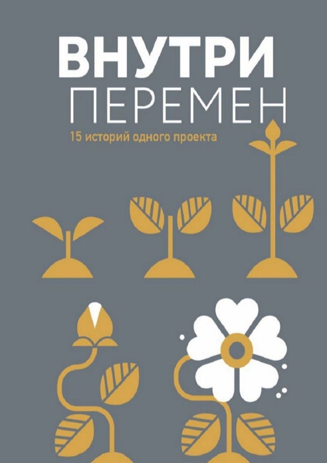 Обложка книги «Внутри перемен. 15 историй одного проекта»