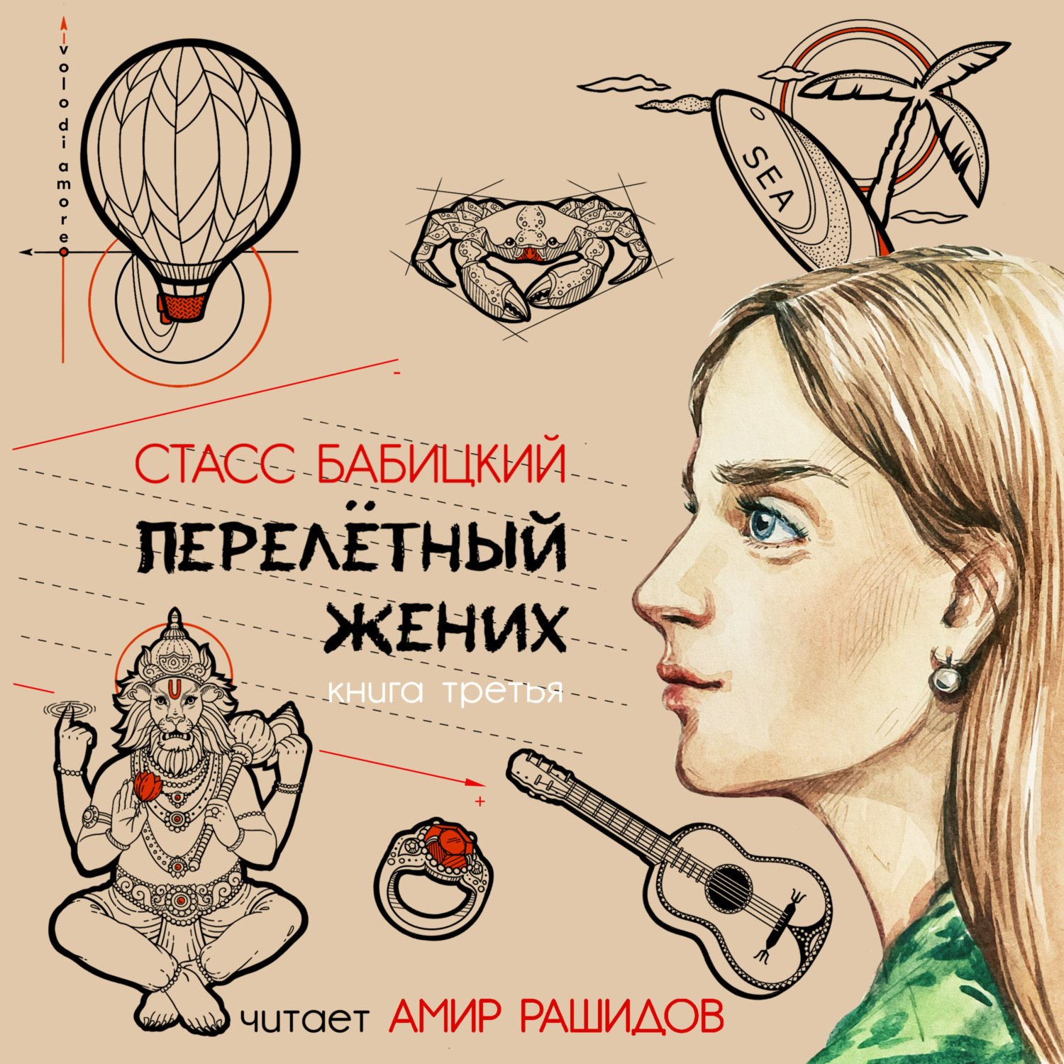 Обложка книги «Перелётный жених. Книга третья»