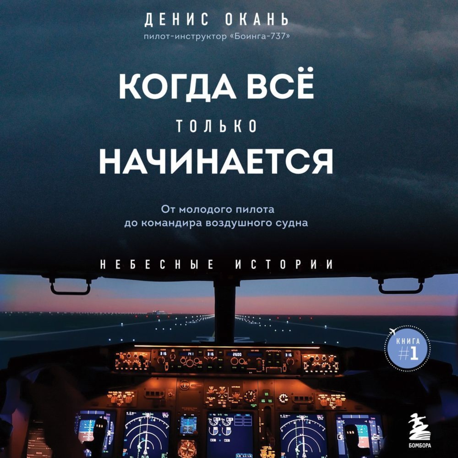 Обложка книги «Когда всё только начинается. От молодого пилота до командира воздушного судна»