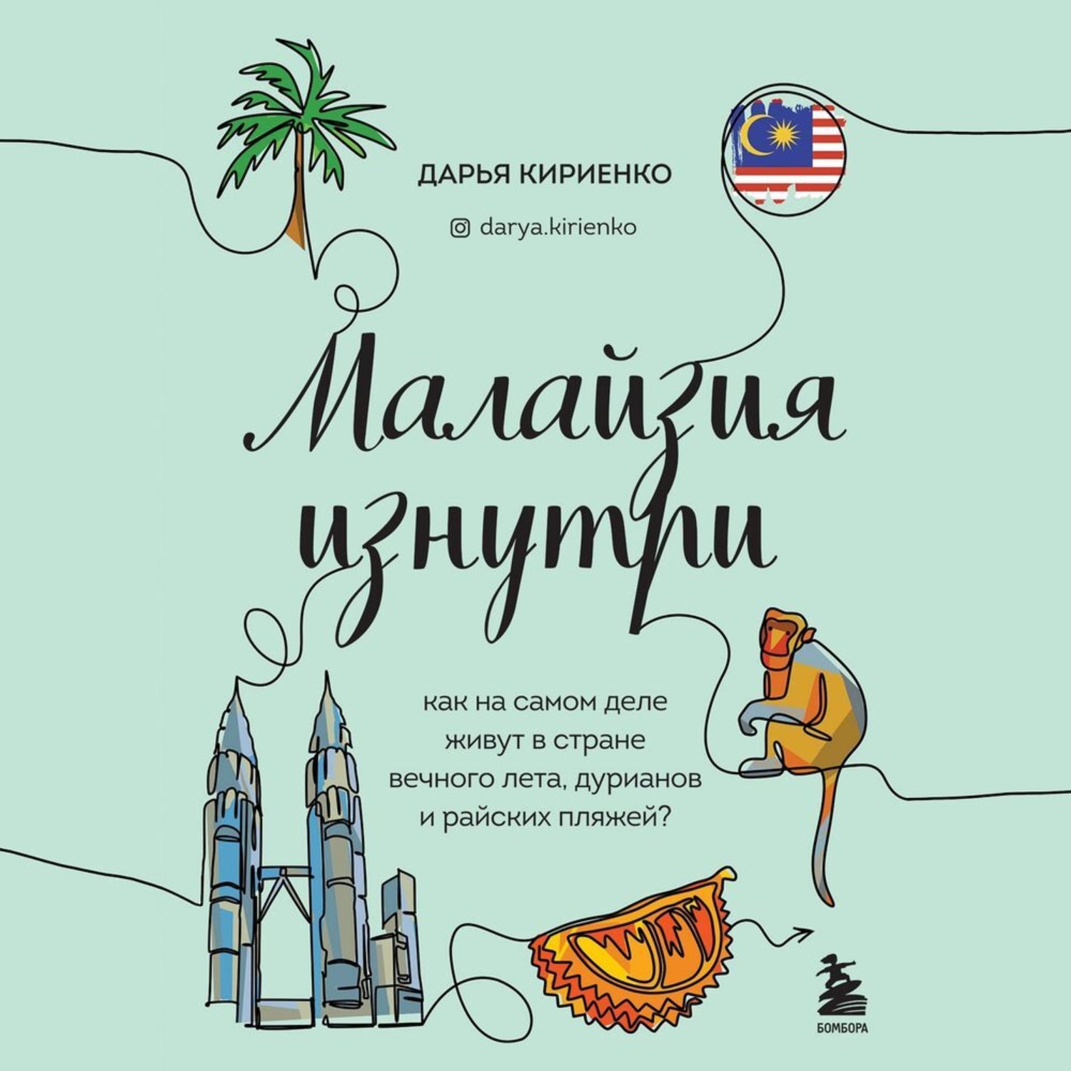 Обложка книги «Малайзия изнутри. Как на самом деле живут в стране вечного лета, дурианов и райских пляжей?»