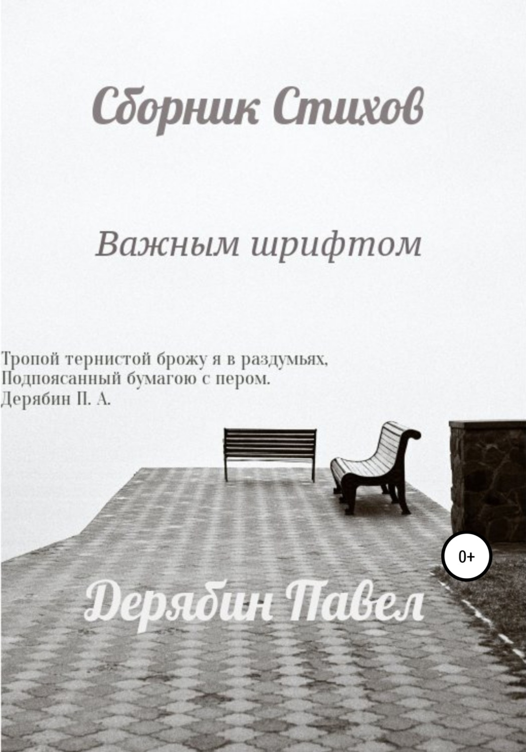 Обложка книги «Важным шрифтом»