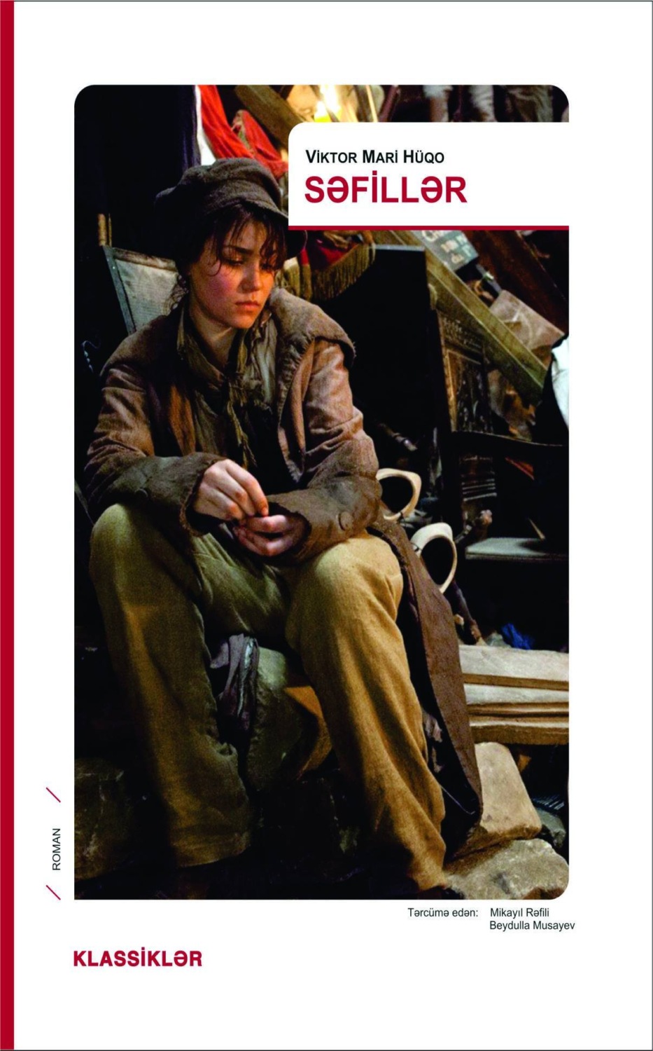 Обложка книги «Səfillər»