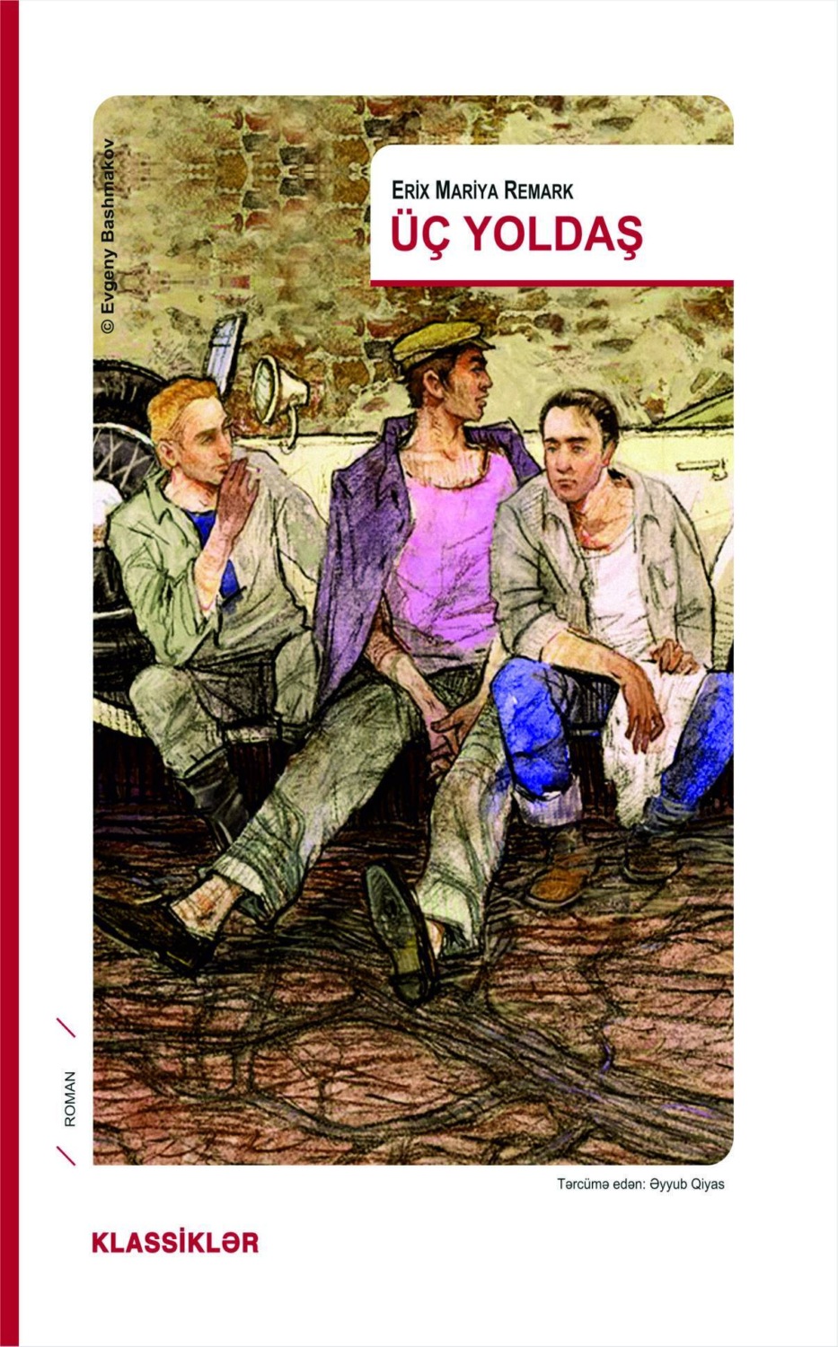 Обложка книги «Üç yoldaş»
