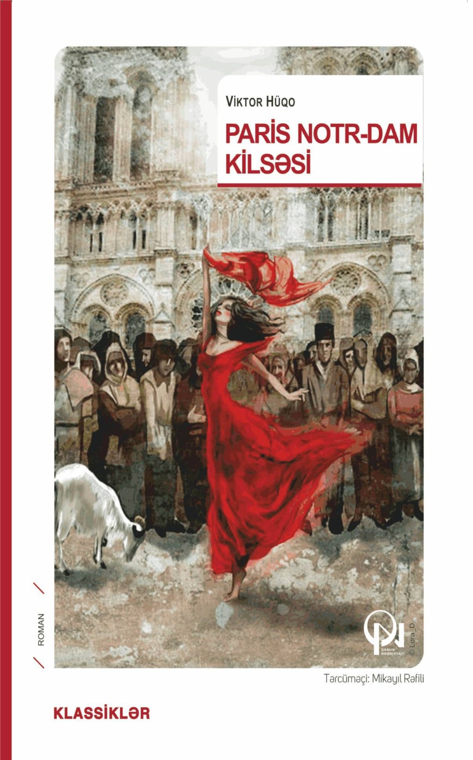 Обложка книги «Paris Notr-Dam kilsəsi»