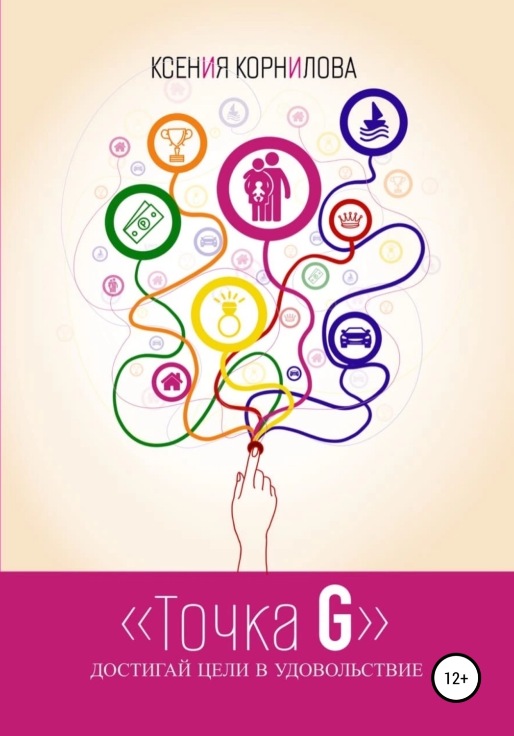 Обложка книги «Точка G – достигай цели в удовольствие»
