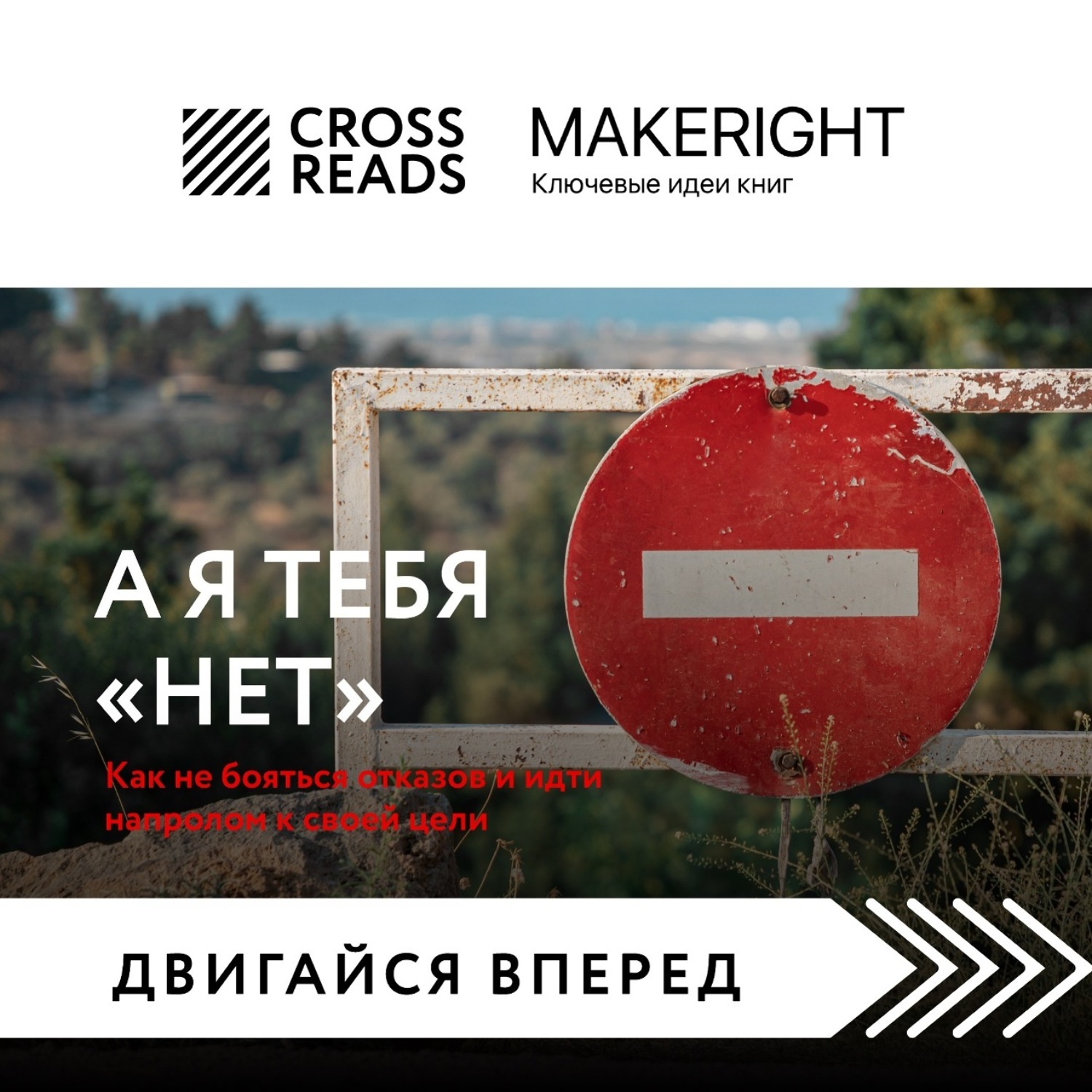 Обложка книги «Саммари книги «А я тебя нет. Как не бояться отказов и идти напролом к своей цели»»