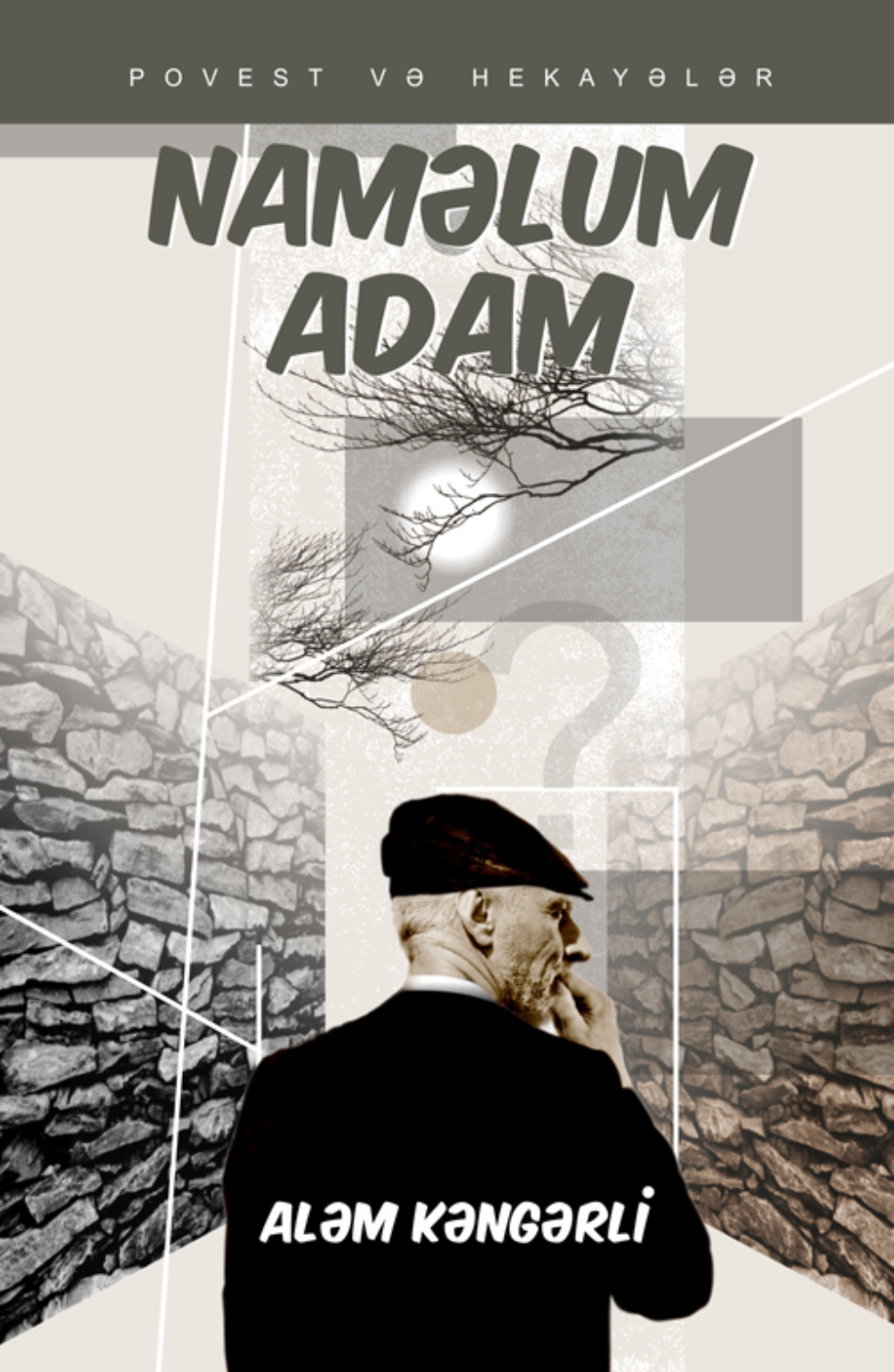 Обложка книги «NAMƏLUM ADAM»
