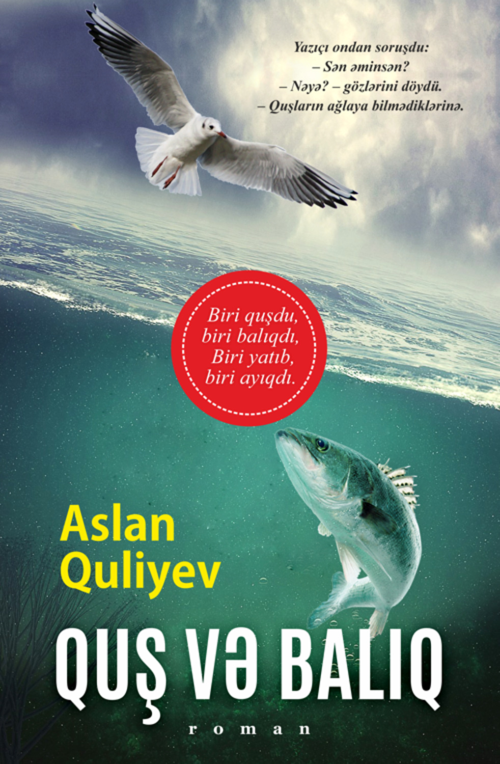 Обложка книги «Quş və balıq»