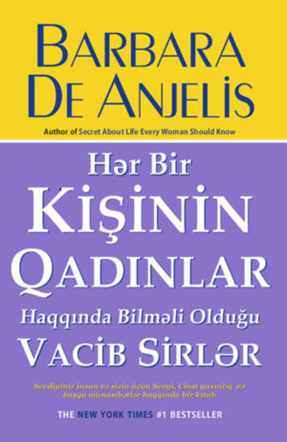 Обложка книги «HƏR BİR KİŞİNİN QADINLAR HAQQINDA BİLMƏLİ OLDUĞU VACİB SİRLƏR»