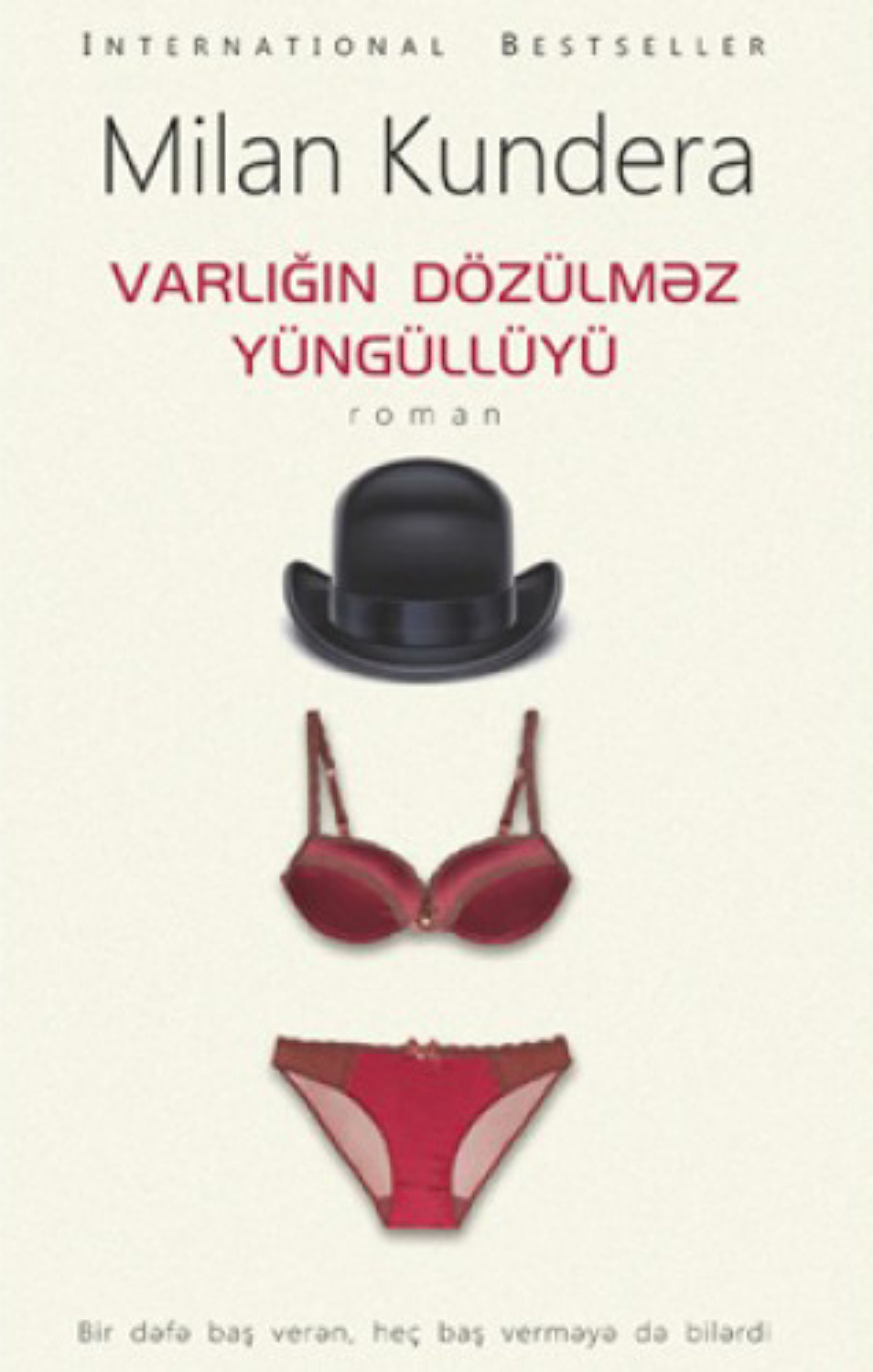 Обложка книги «Varlığın dözülməz yüngüllüyü»