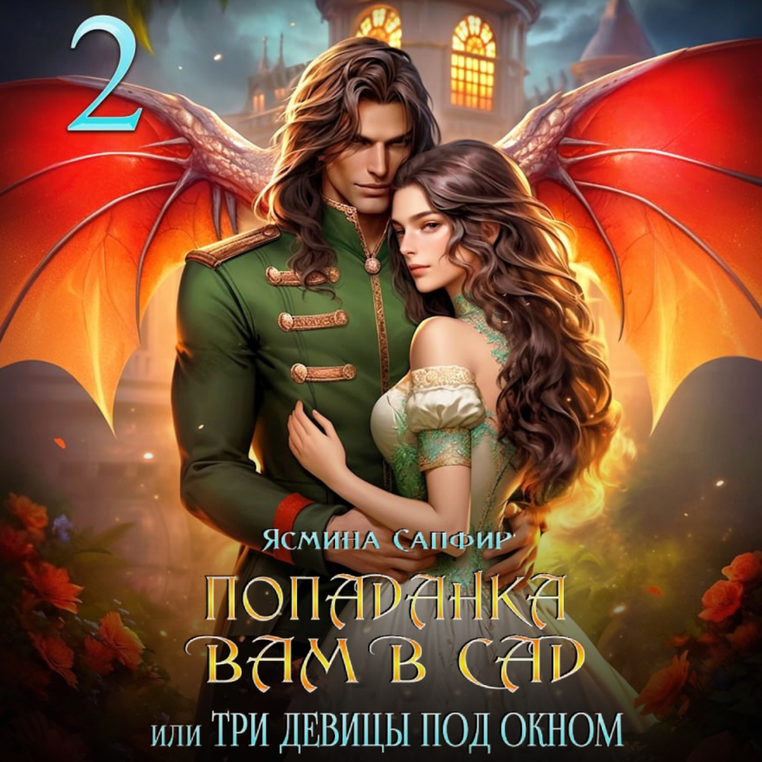 Обложка книги «Попаданка вам в сад, или Три девицы под окном»