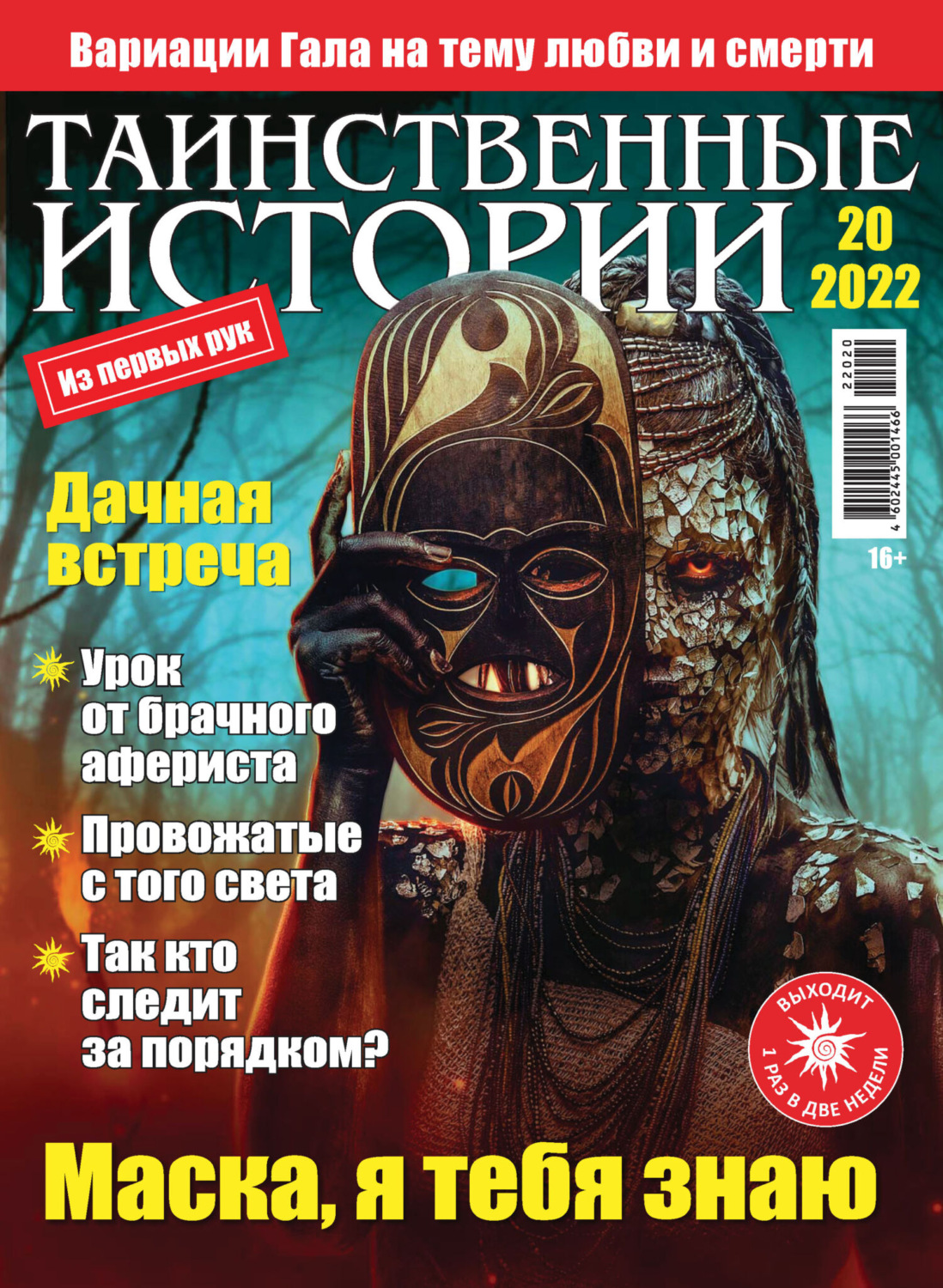 Обложка книги «Таинственные истории №20/2022»