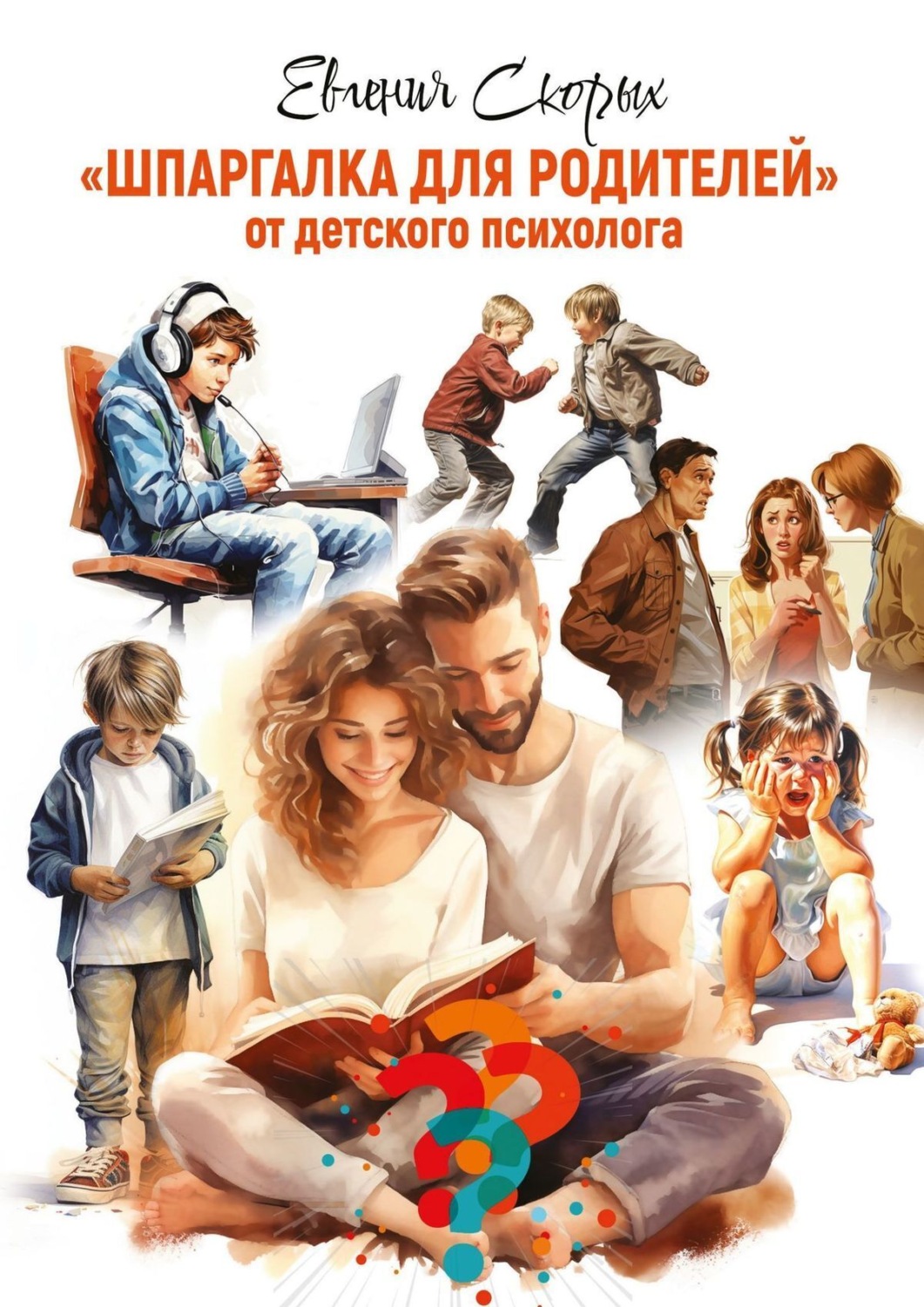 Обложка книги «Шпаргалка для родителей. От детского психолога»