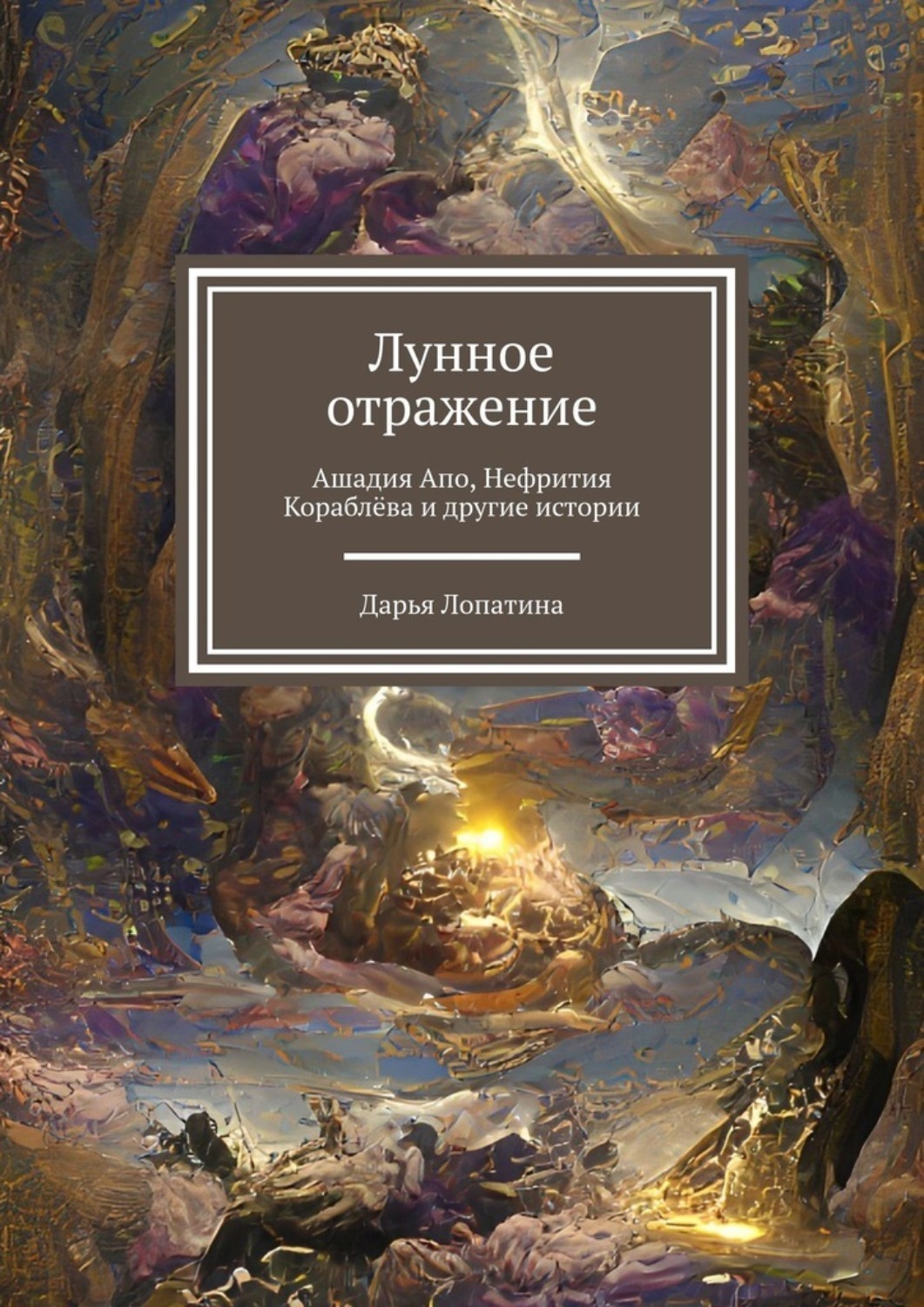 Обложка книги «Лунное отражение. Ашадия Апо, Нефрития Кораблёва и другие истории»