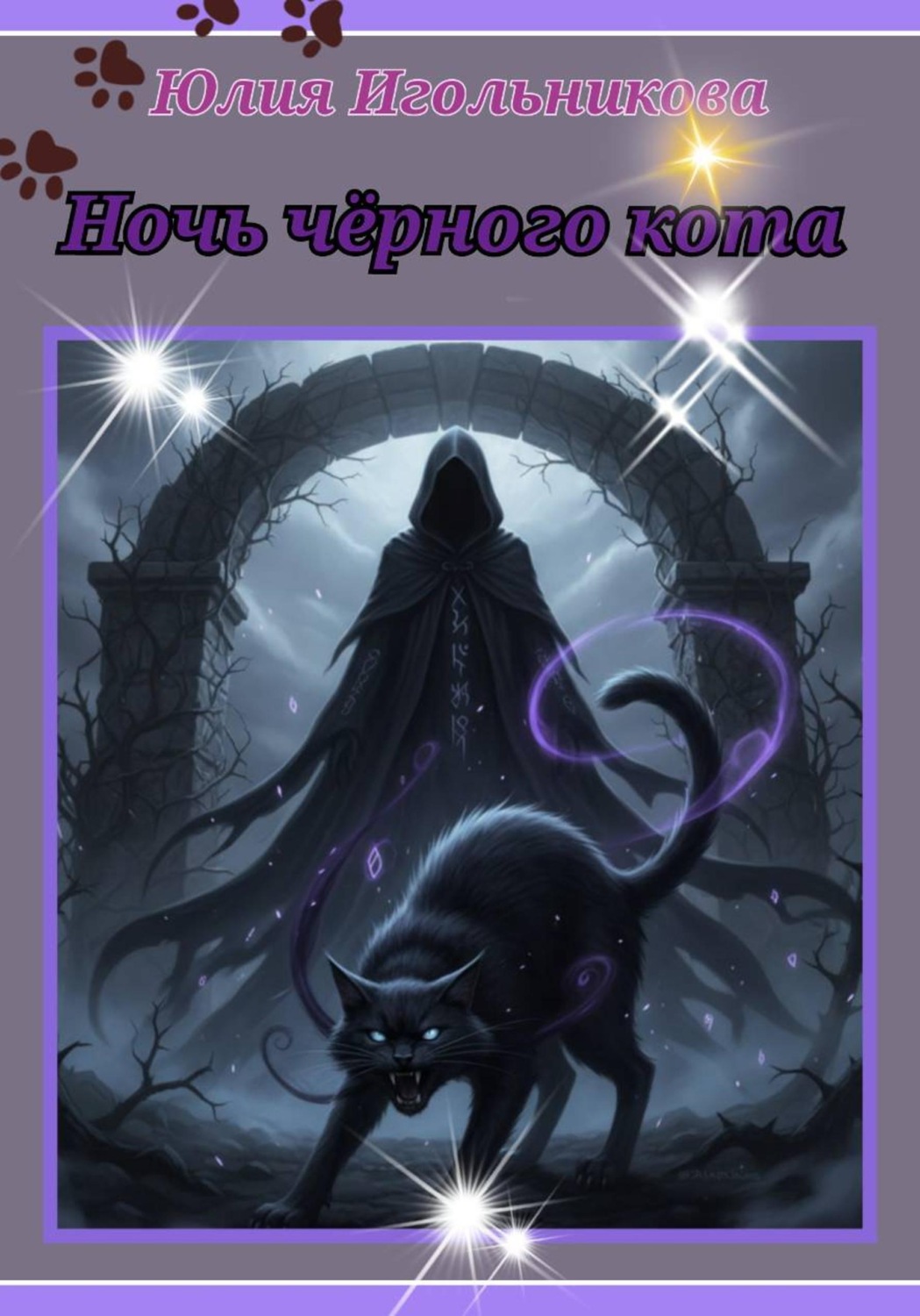 Обложка книги «Ночь черного кота»