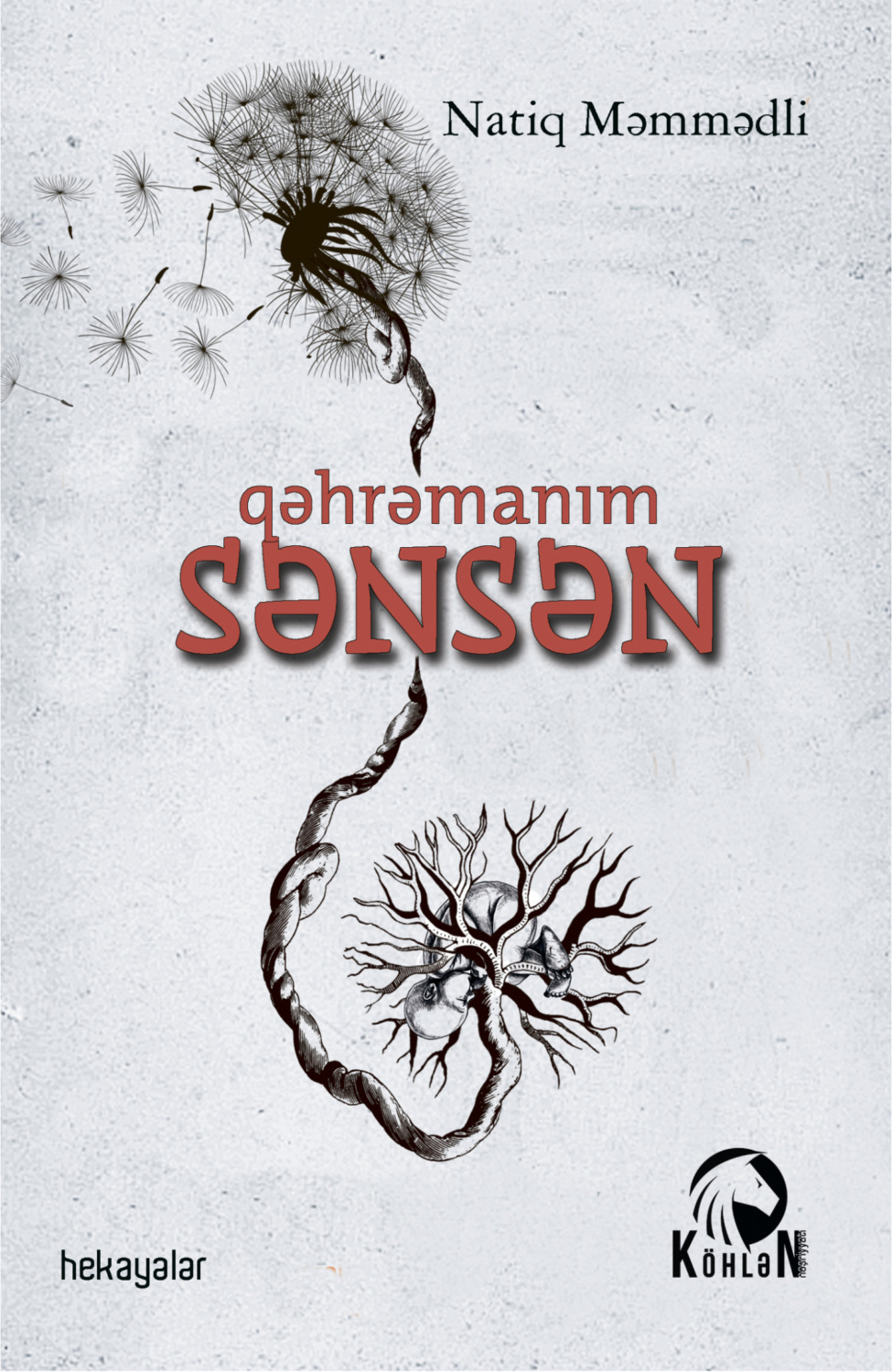 Обложка книги «Qəhrəmanım sənsən»
