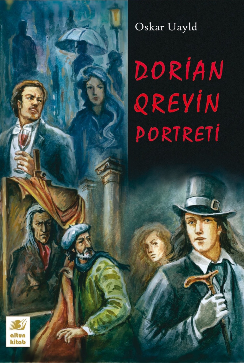 Обложка книги «Dorian Qreyin portreti»