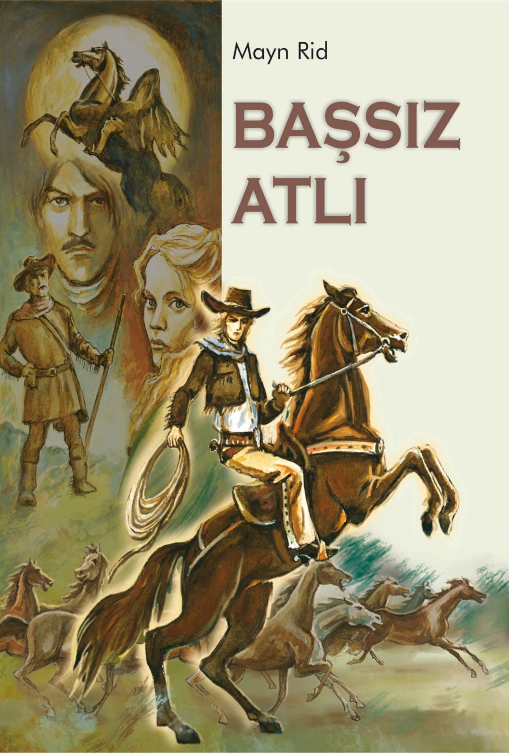 Обложка книги «Başsız atlı»