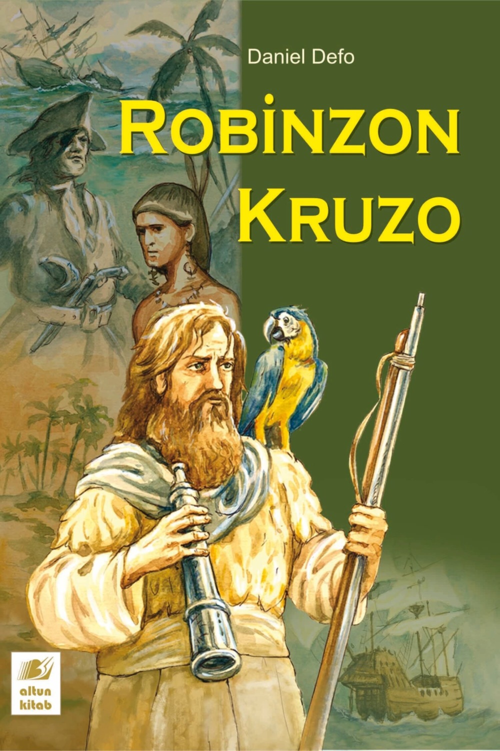 Обложка книги «Robinzon kruzo»