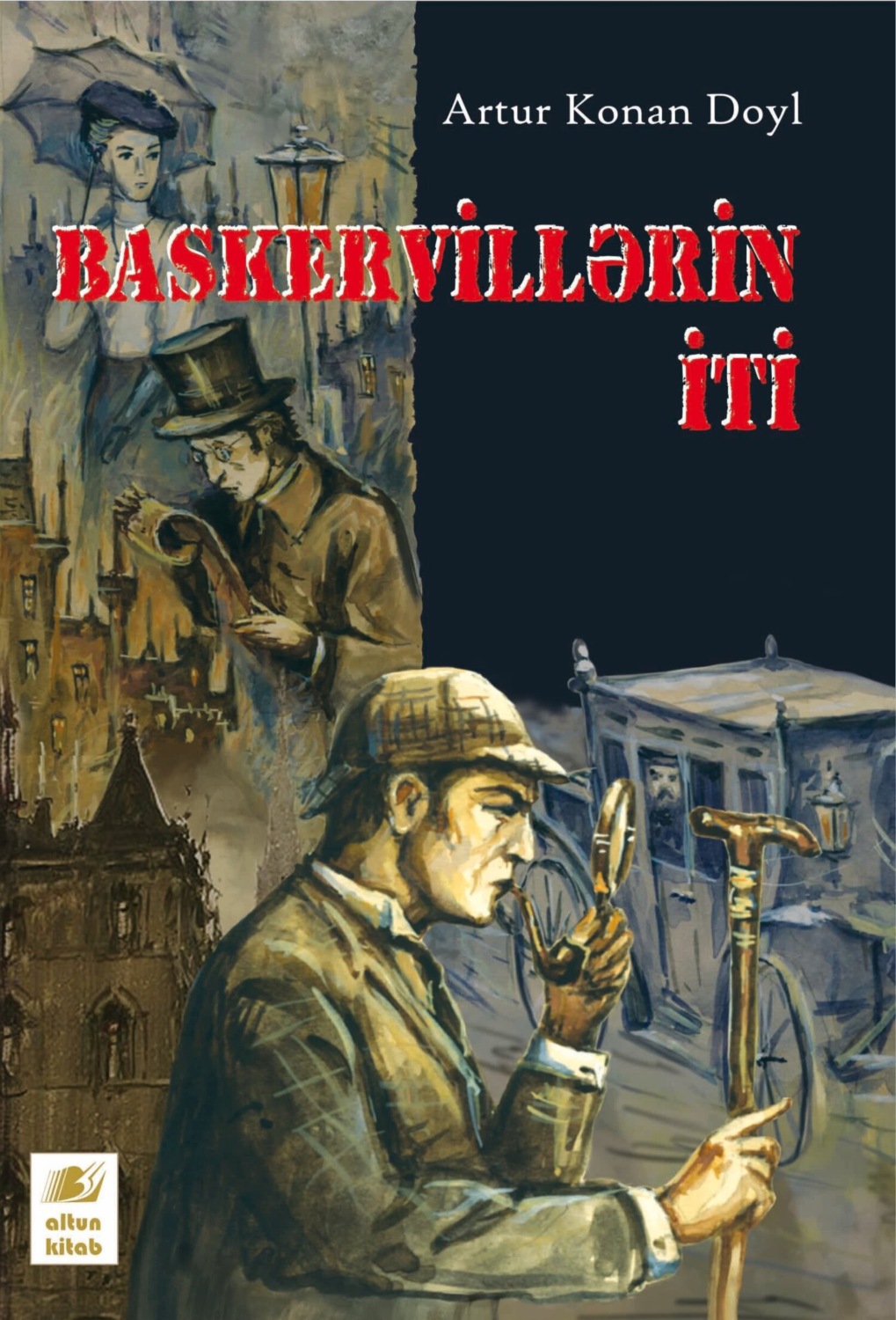 Обложка книги «Baskervillərin iti»